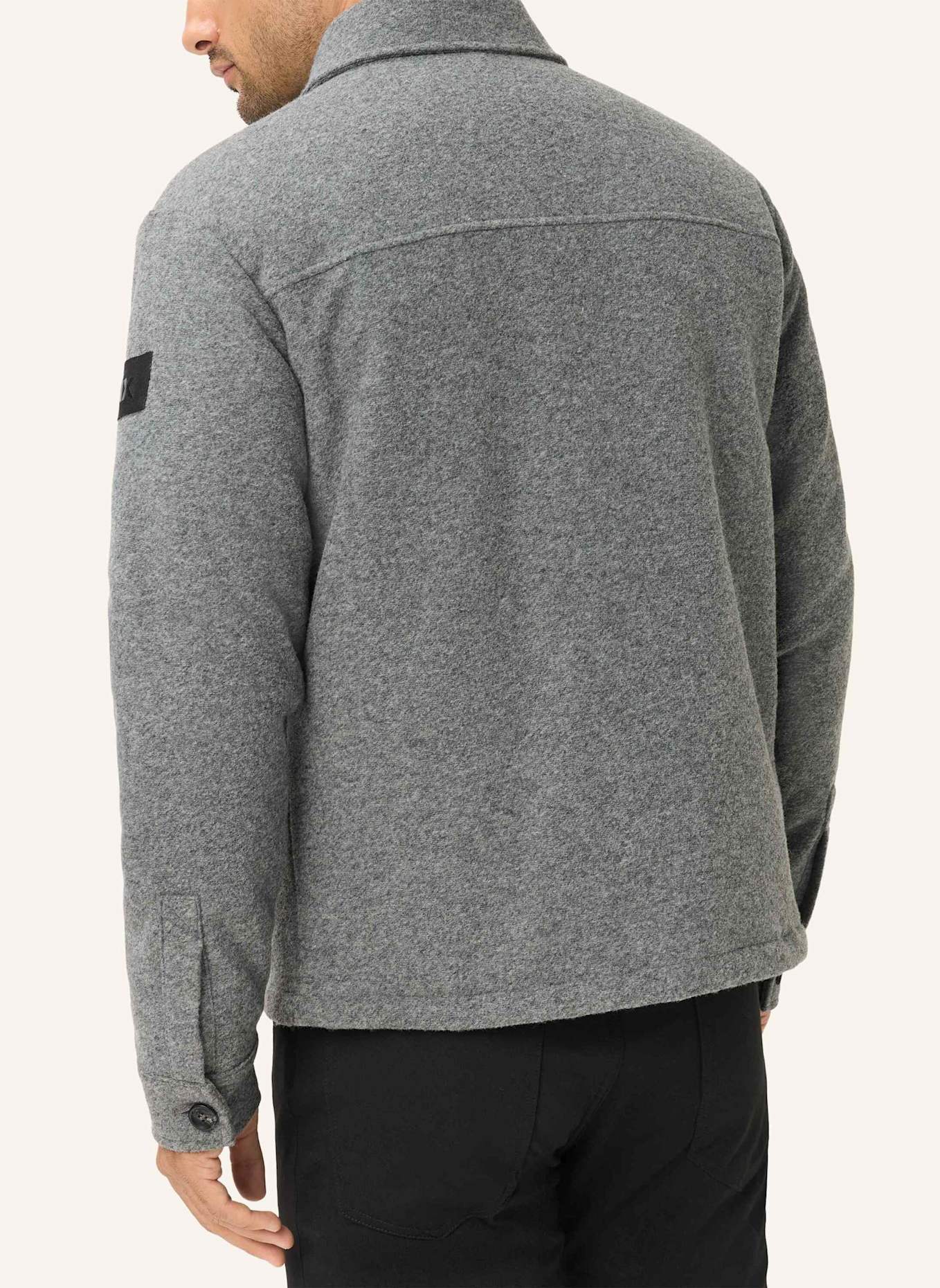 BRAX Overshirt STYLE TED: GRAU