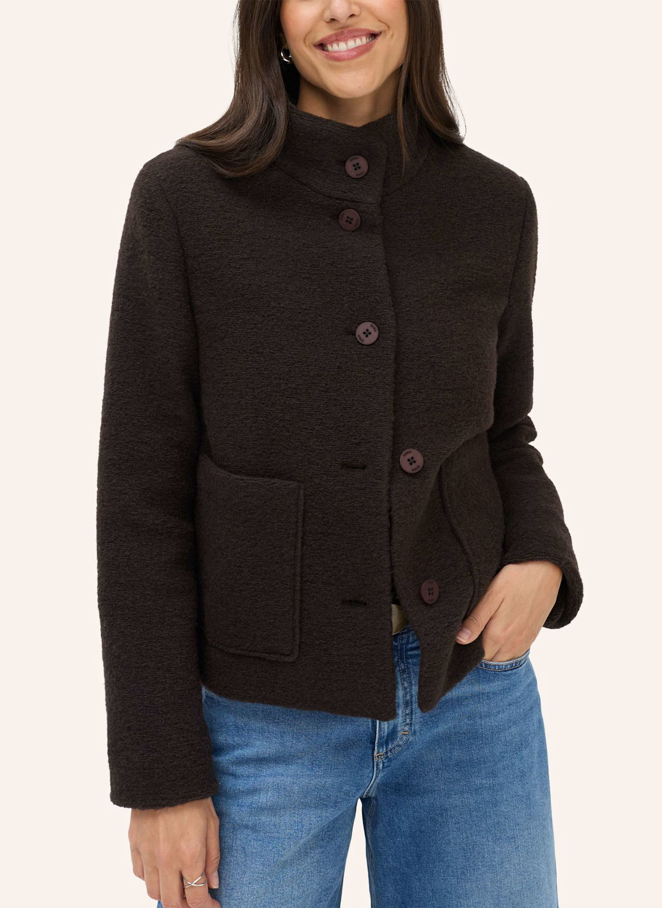 BRAX Jacke STYLE POLLY: BRAUN