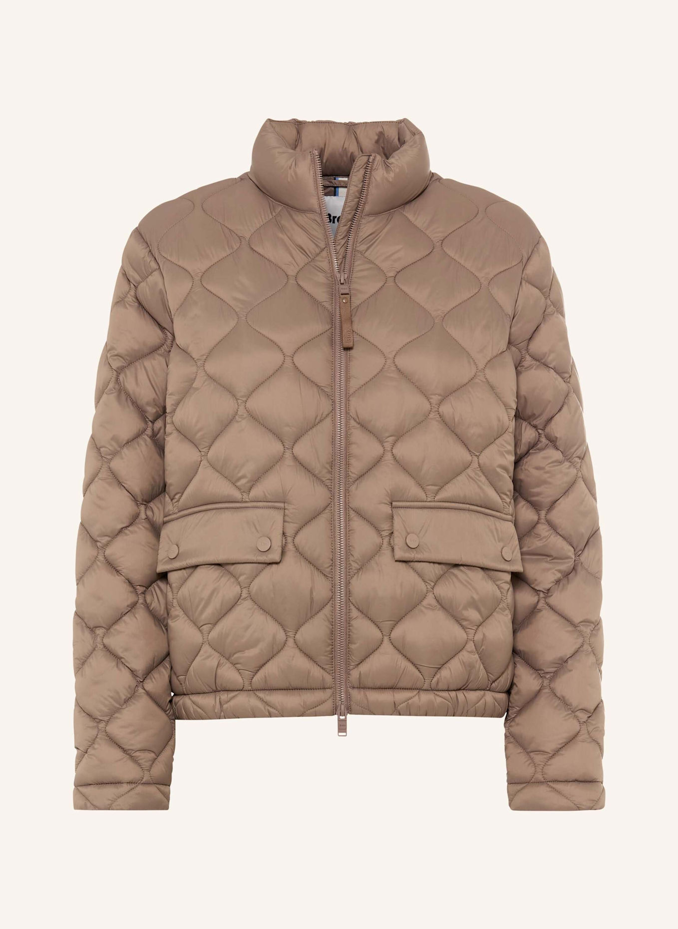 BRAX Steppjacke STYLE KYLA: HELLBRAUN