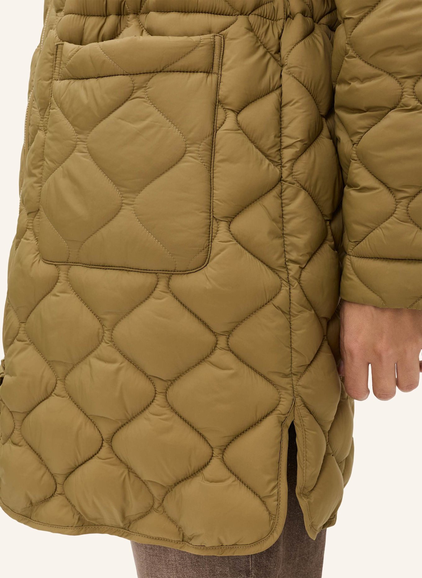 BRAX Steppmantel STYLE KAYA: KHAKI