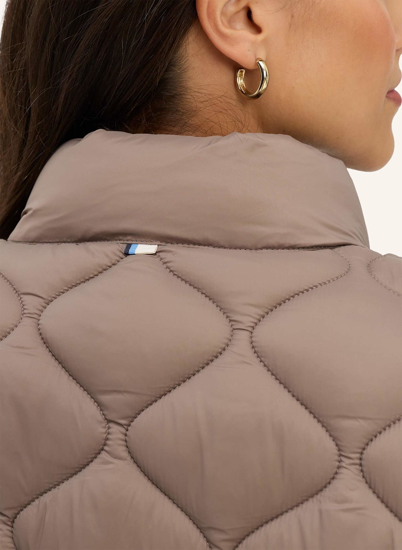 BRAX Steppjacke STYLE KYLA: HELLBRAUN