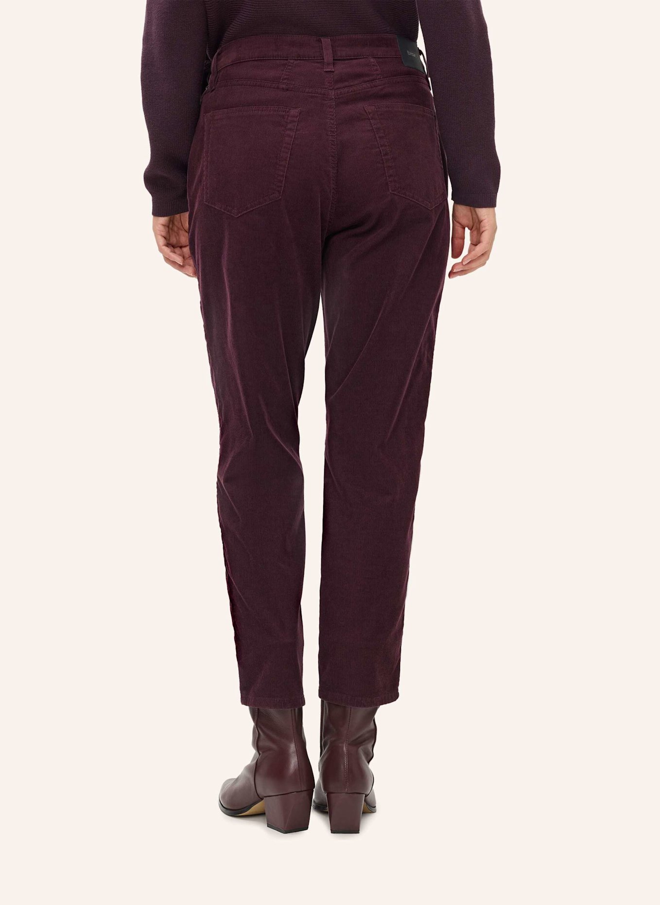 BRAX Five-Pocket-Jeans STYLE MILEY S: DUNKELLILA