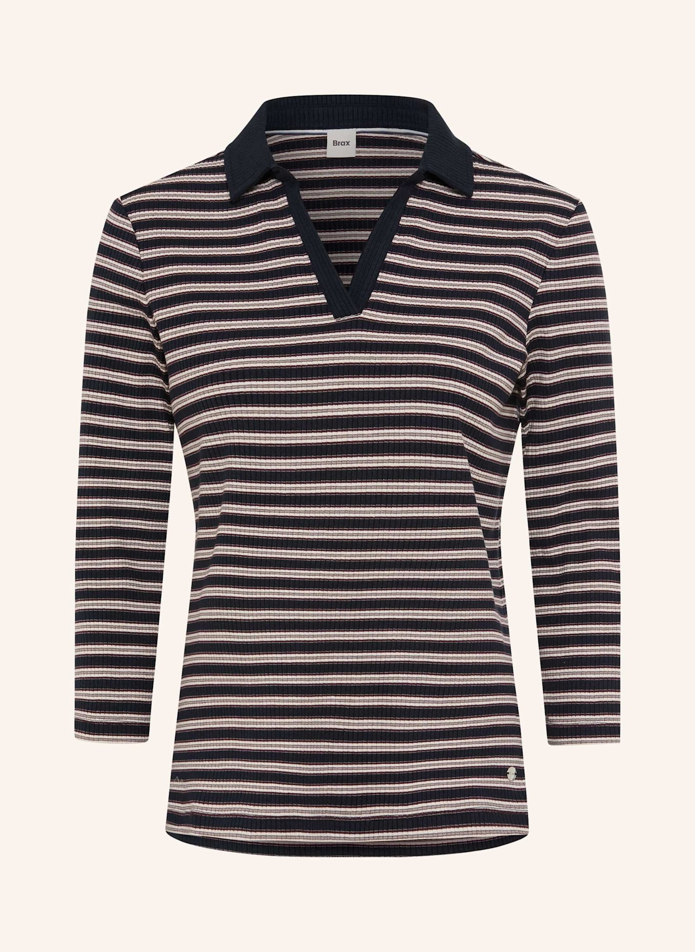 BRAX Shirt STYLE CLEO M: BLAU