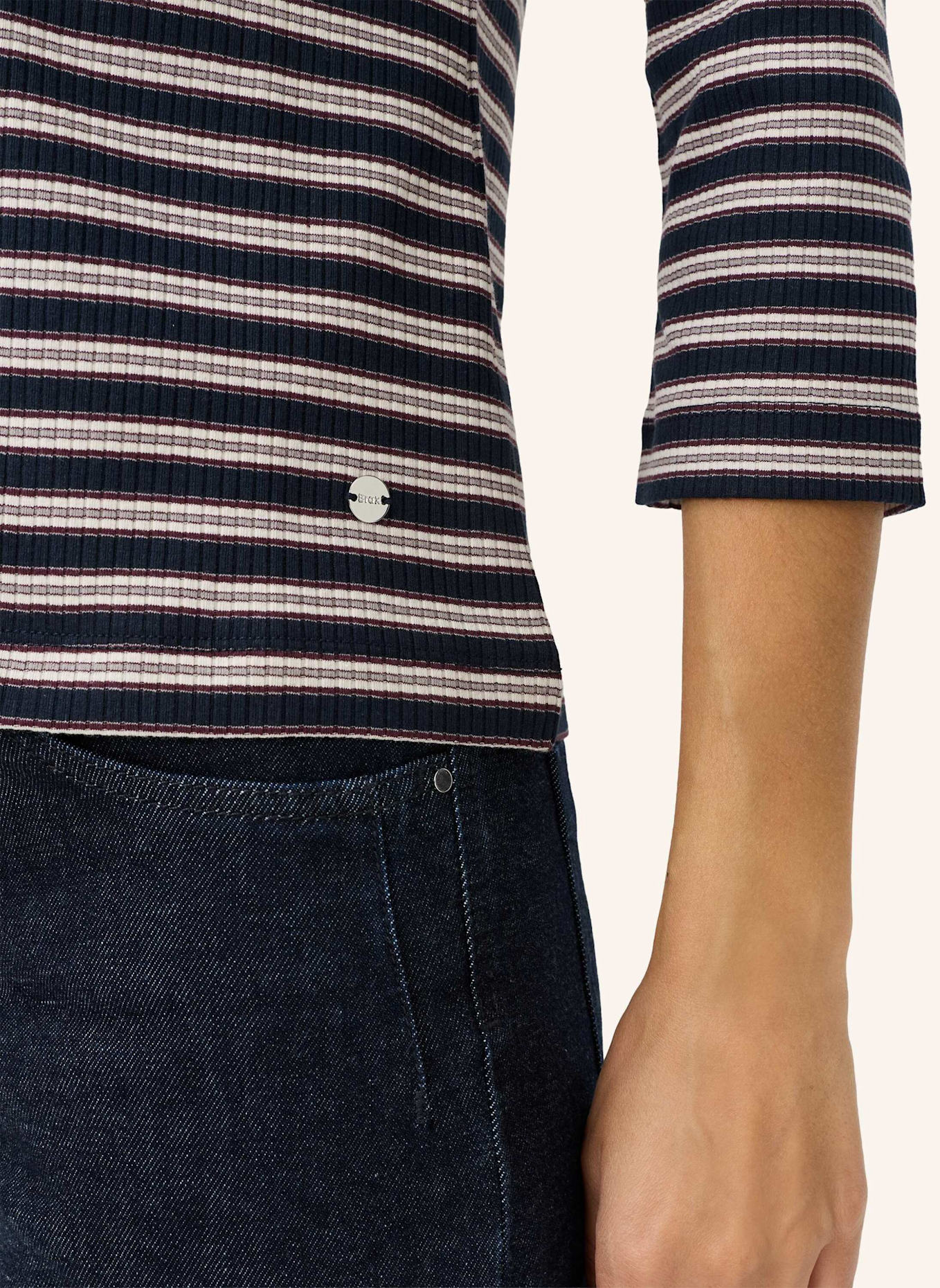 BRAX Shirt STYLE CLEO M: BLAU