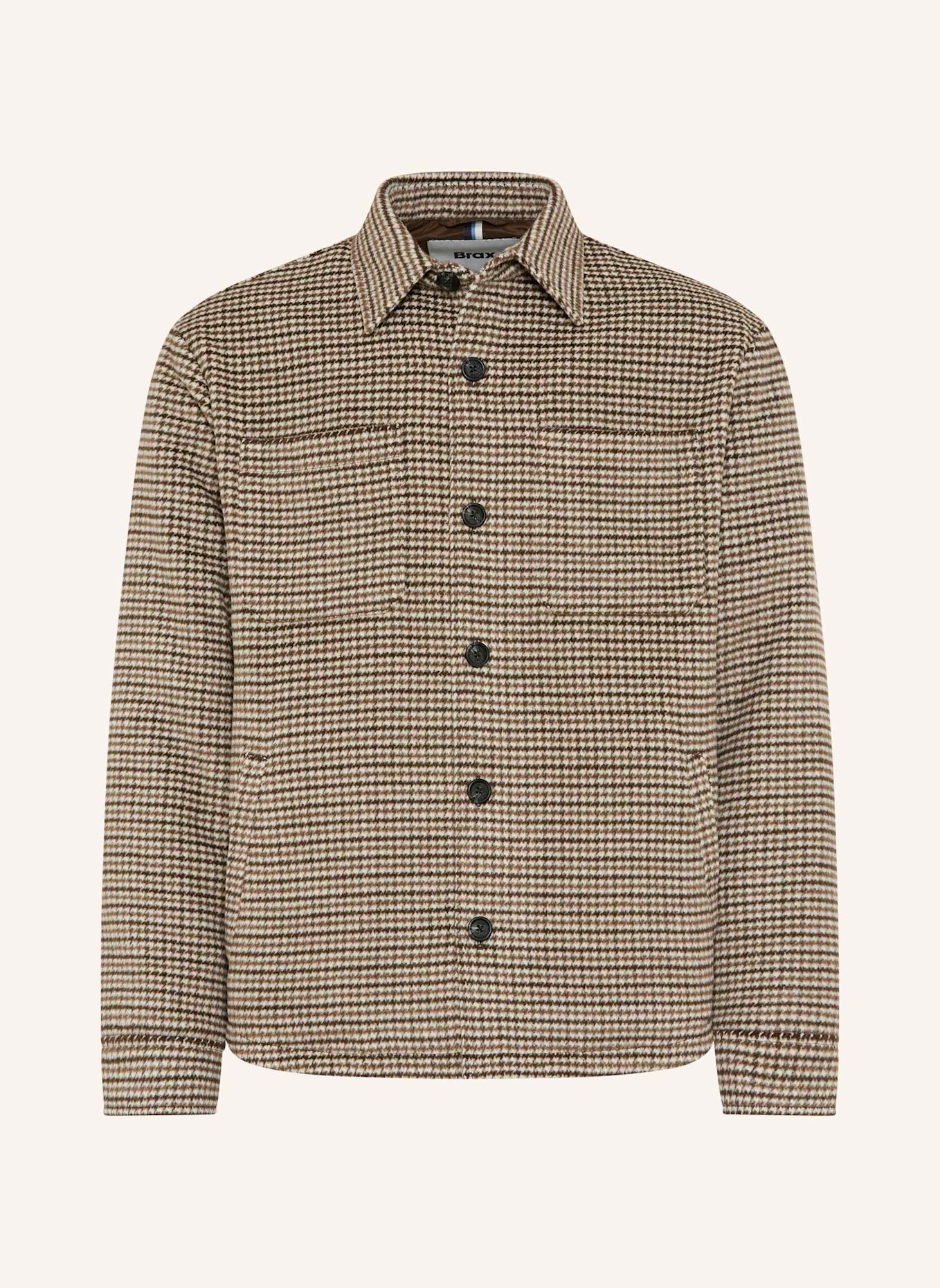 BRAX Overshirt STYLE DEXTER: BRAUN