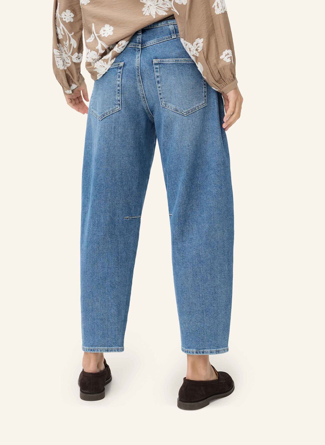 BRAX Barrel Leg STYLE MEGAN S: HELLBLAU