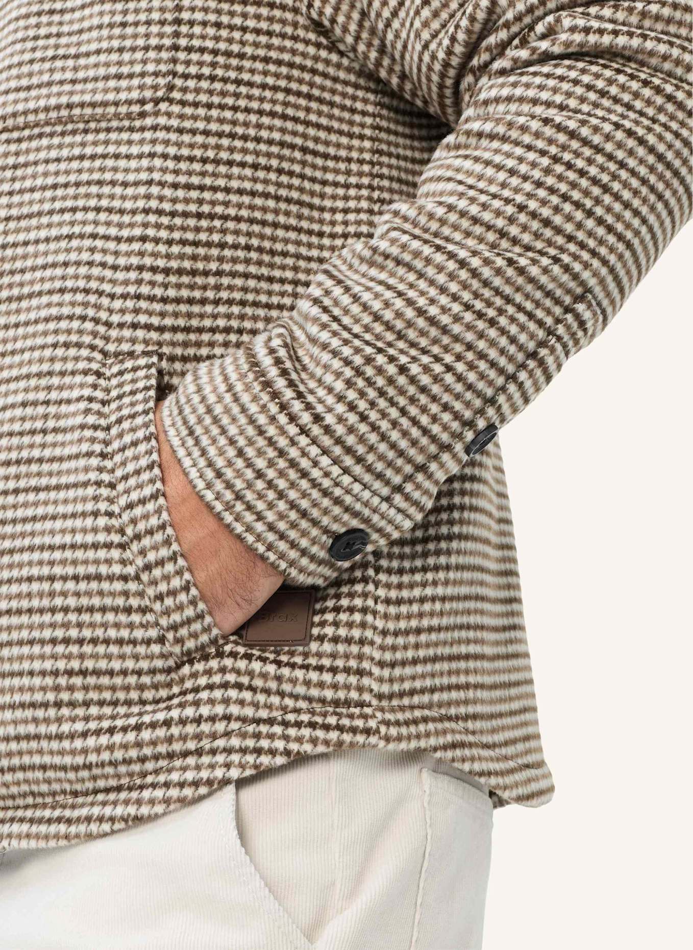 BRAX Overshirt STYLE DEXTER: BRAUN