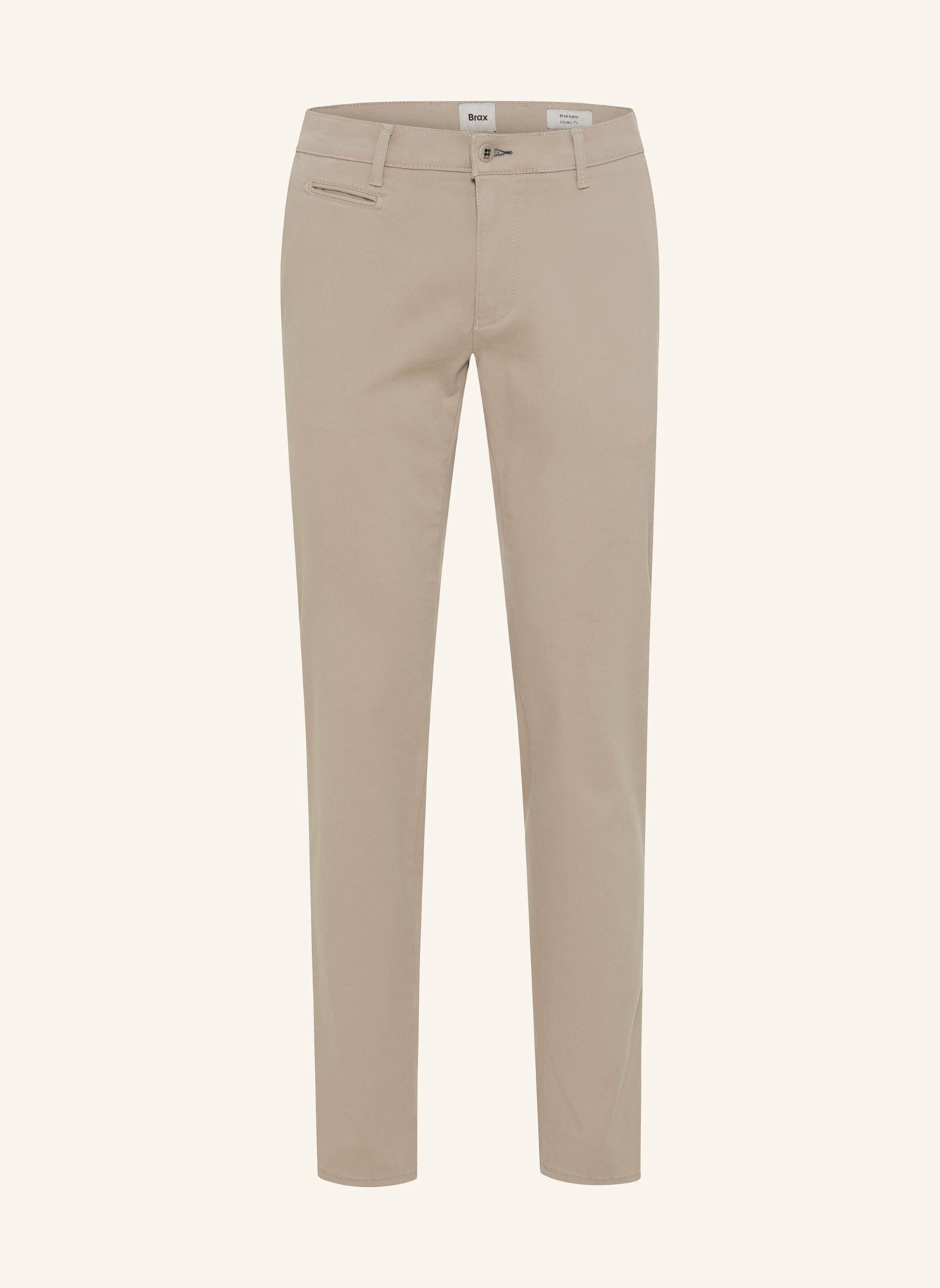 BRAX Chino FABIO IN Modern Fit: BEIGE