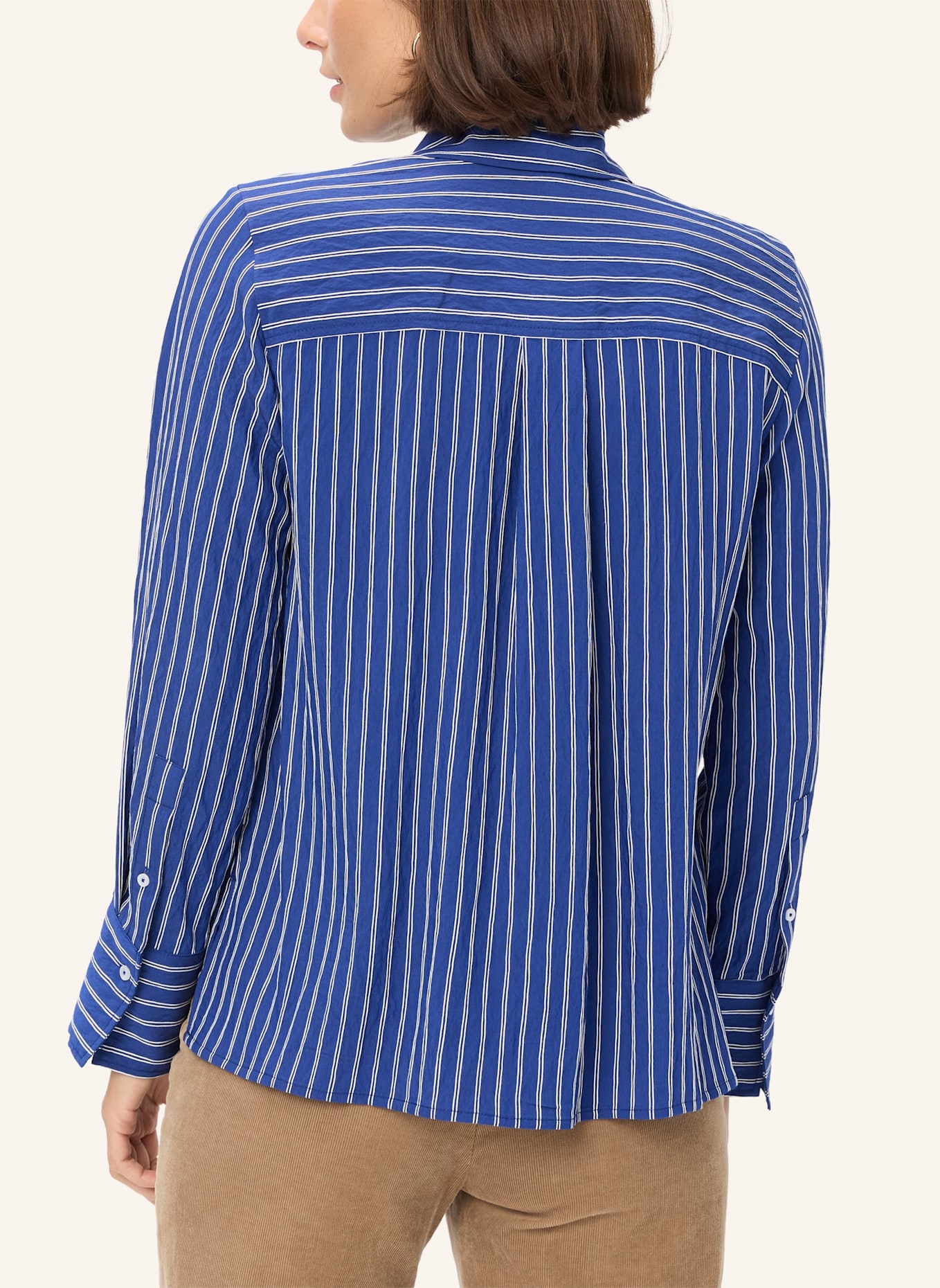 BRAX Hemdbluse STYLE VICA: BLAU