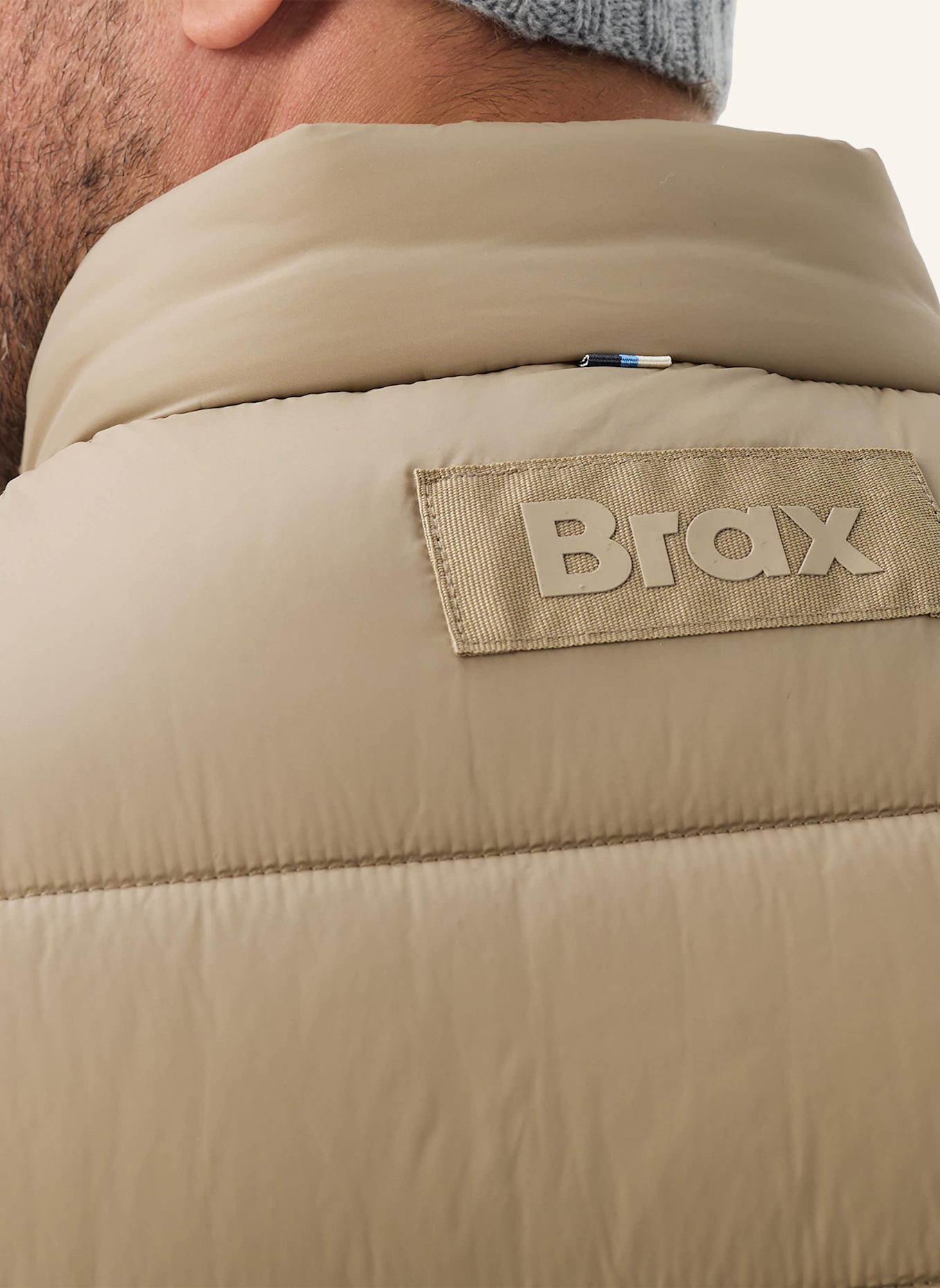 BRAX Steppweste STYLE WILL: BRAUN