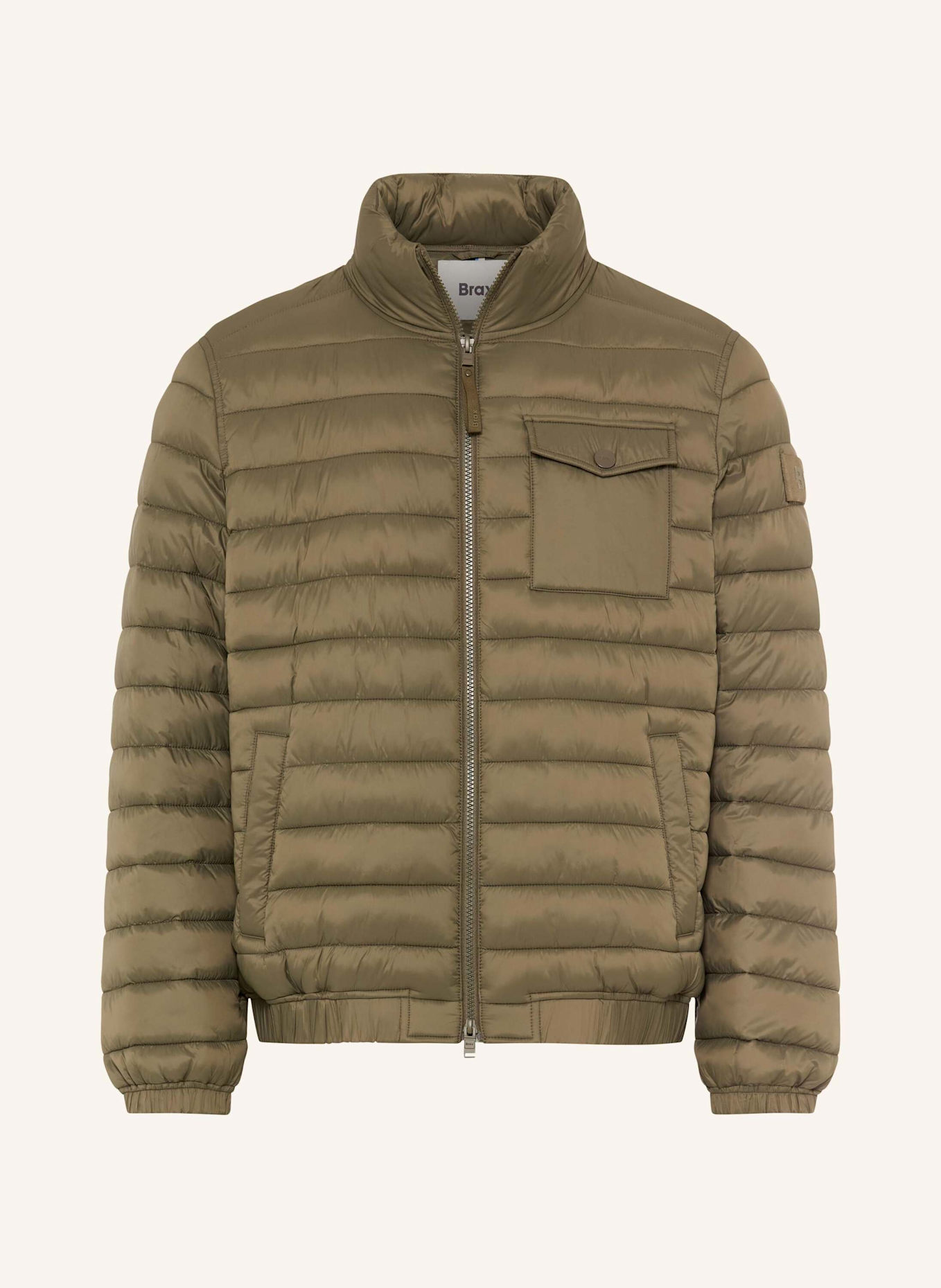 BRAX Steppjacke STYLE BRAD: KHAKI