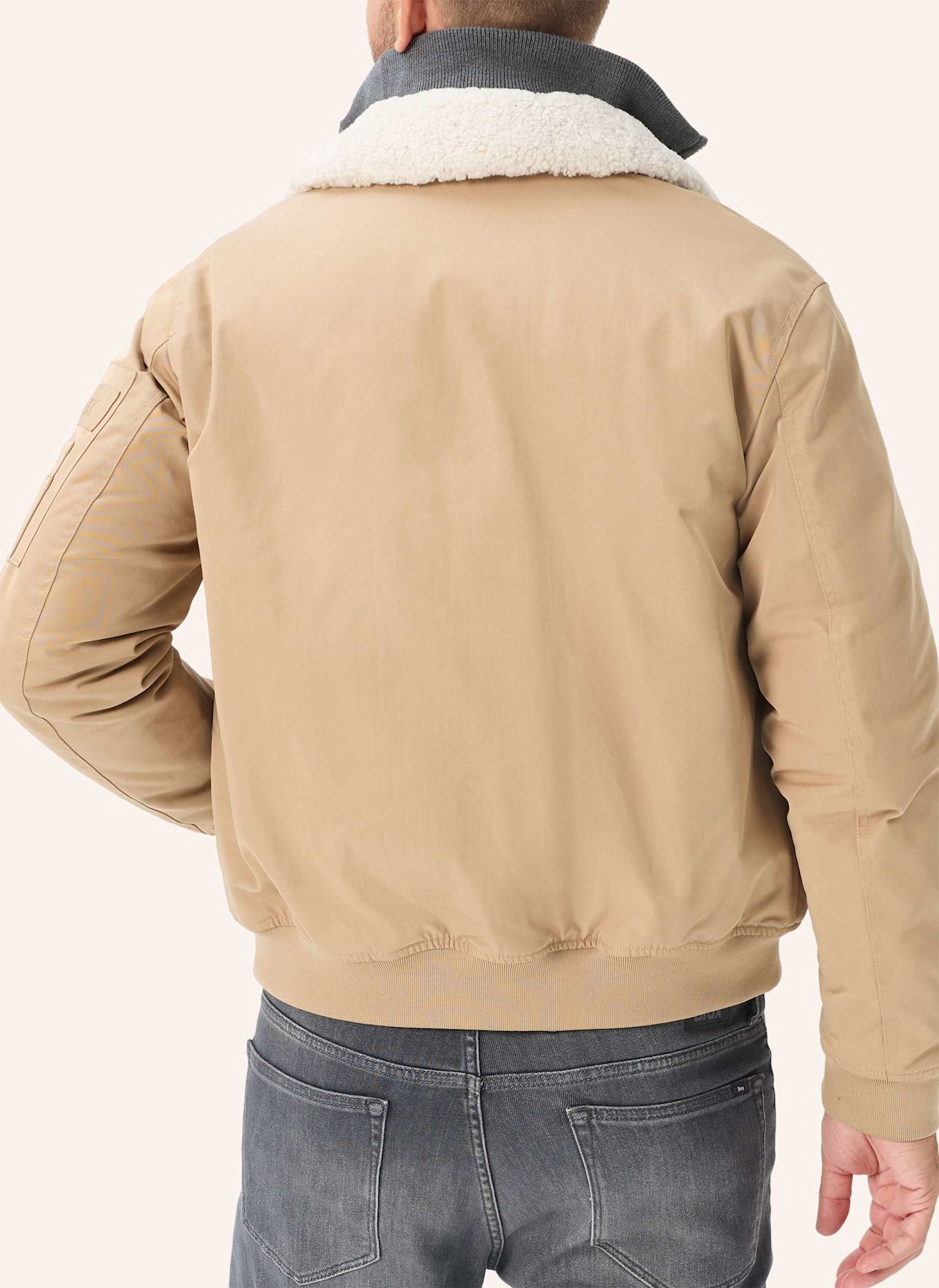 BRAX Blouson STYLE LOGAN: BEIGE
