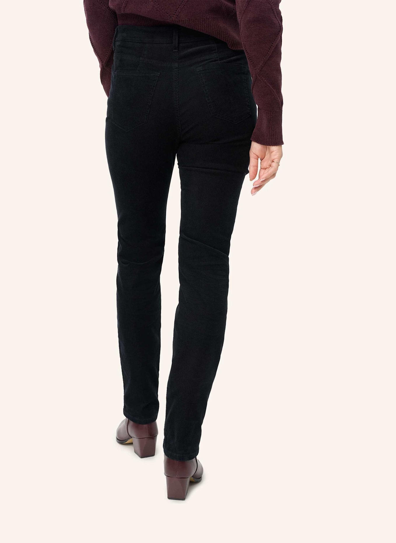 BRAX Five-Pocket-Jeans STYLE CAROLA: SCHWARZ