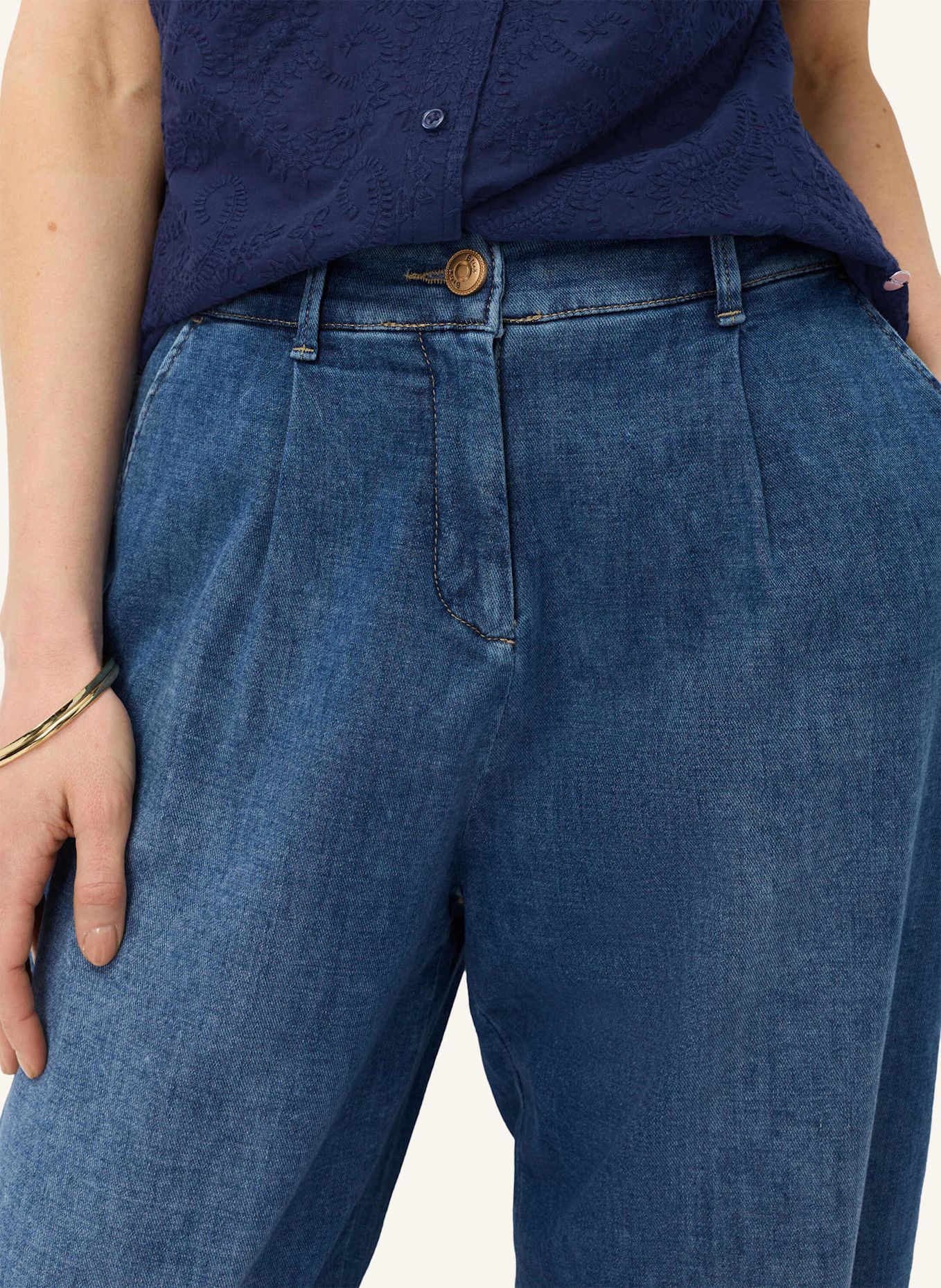 BRAX Hose STYLE MEGAN S: BLAU