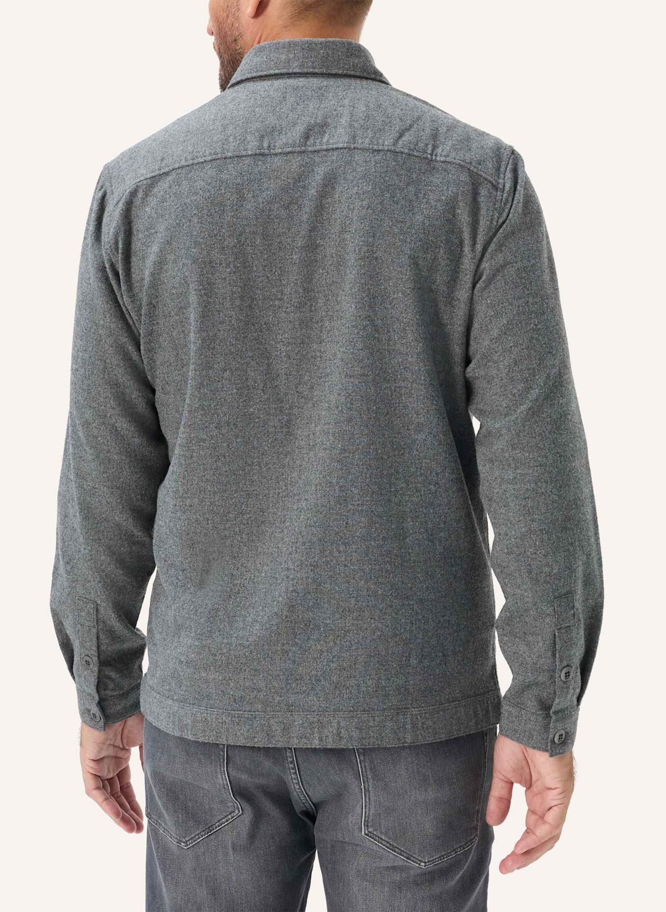 BRAX Overshirt STYLE LUCA: GRAU