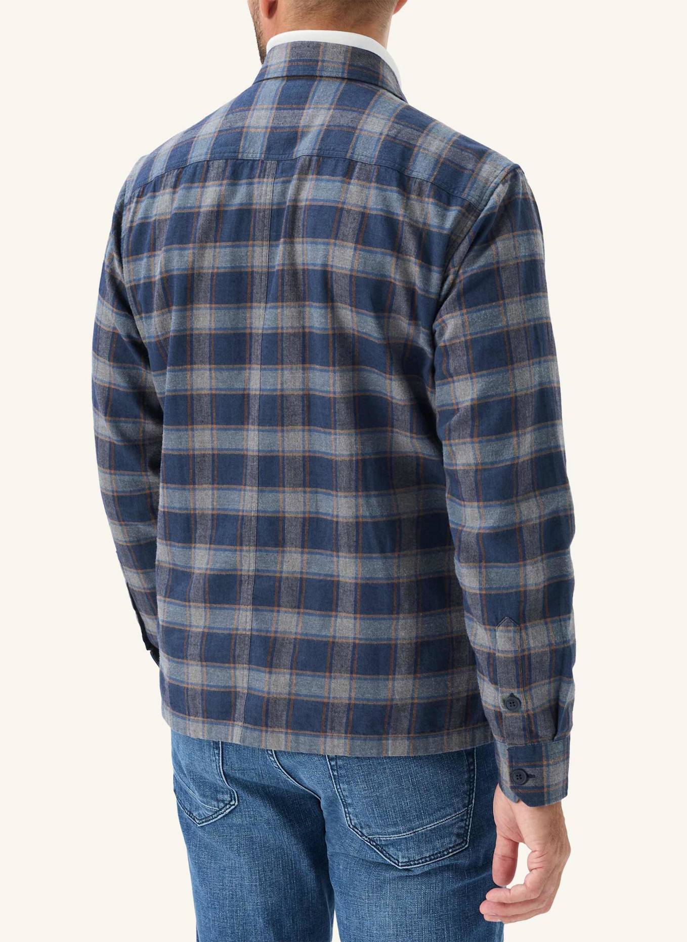 BRAX Overshirt STYLE KAY: BLAU