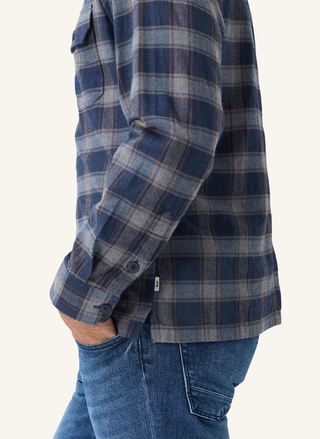 BRAX Overshirt STYLE KAY: BLAU