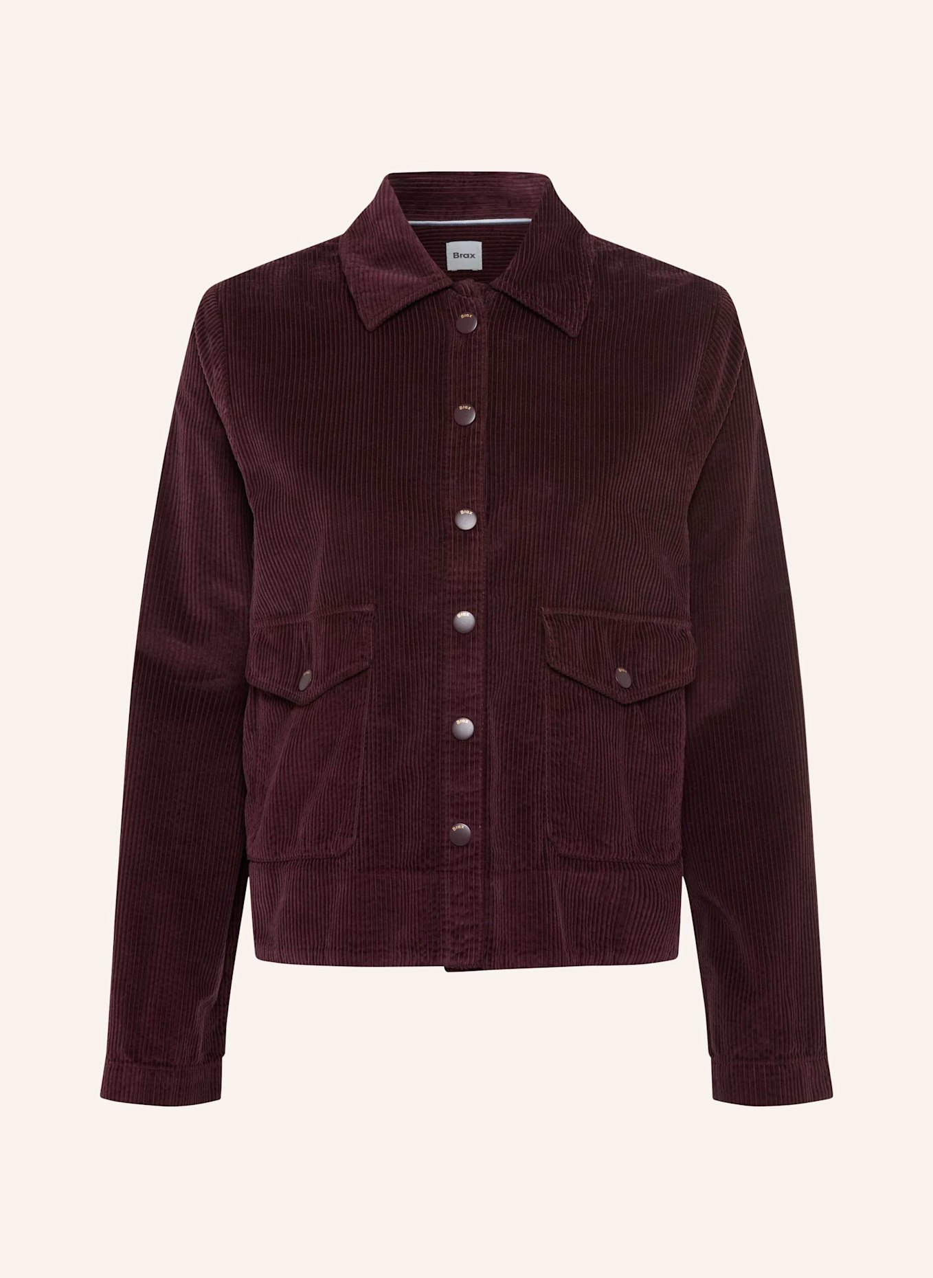 BRAX Bluse STYLE VEGA: DUNKELLILA