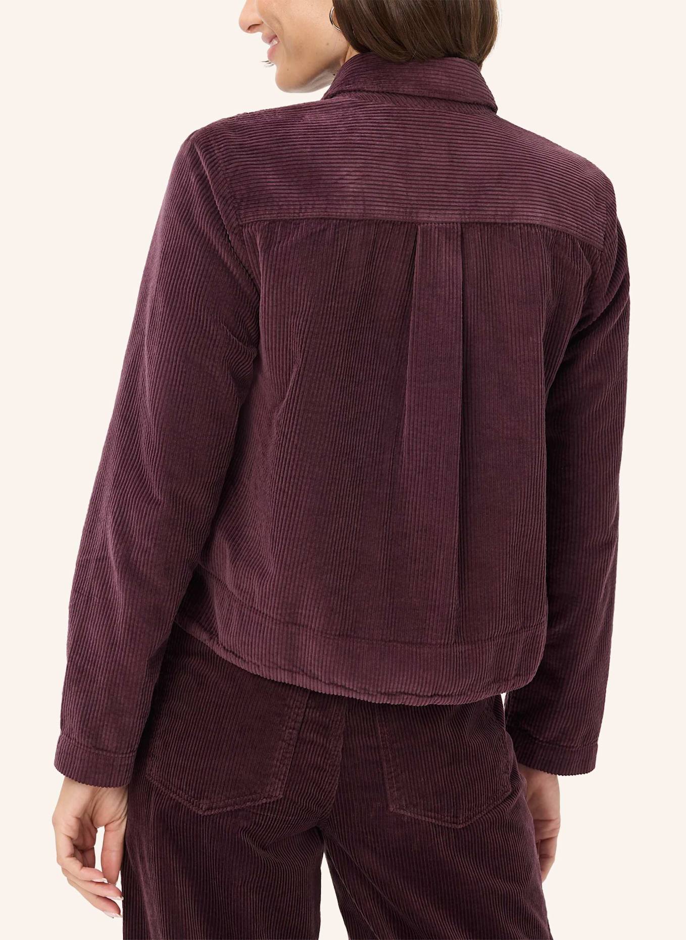 BRAX Bluse STYLE VEGA: DUNKELLILA
