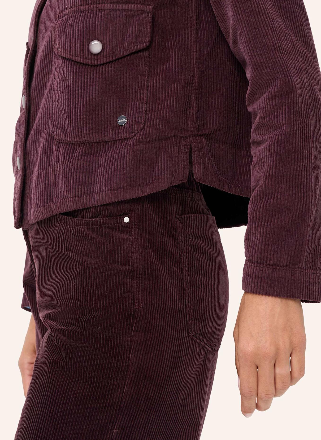 BRAX Bluse STYLE VEGA: DUNKELLILA