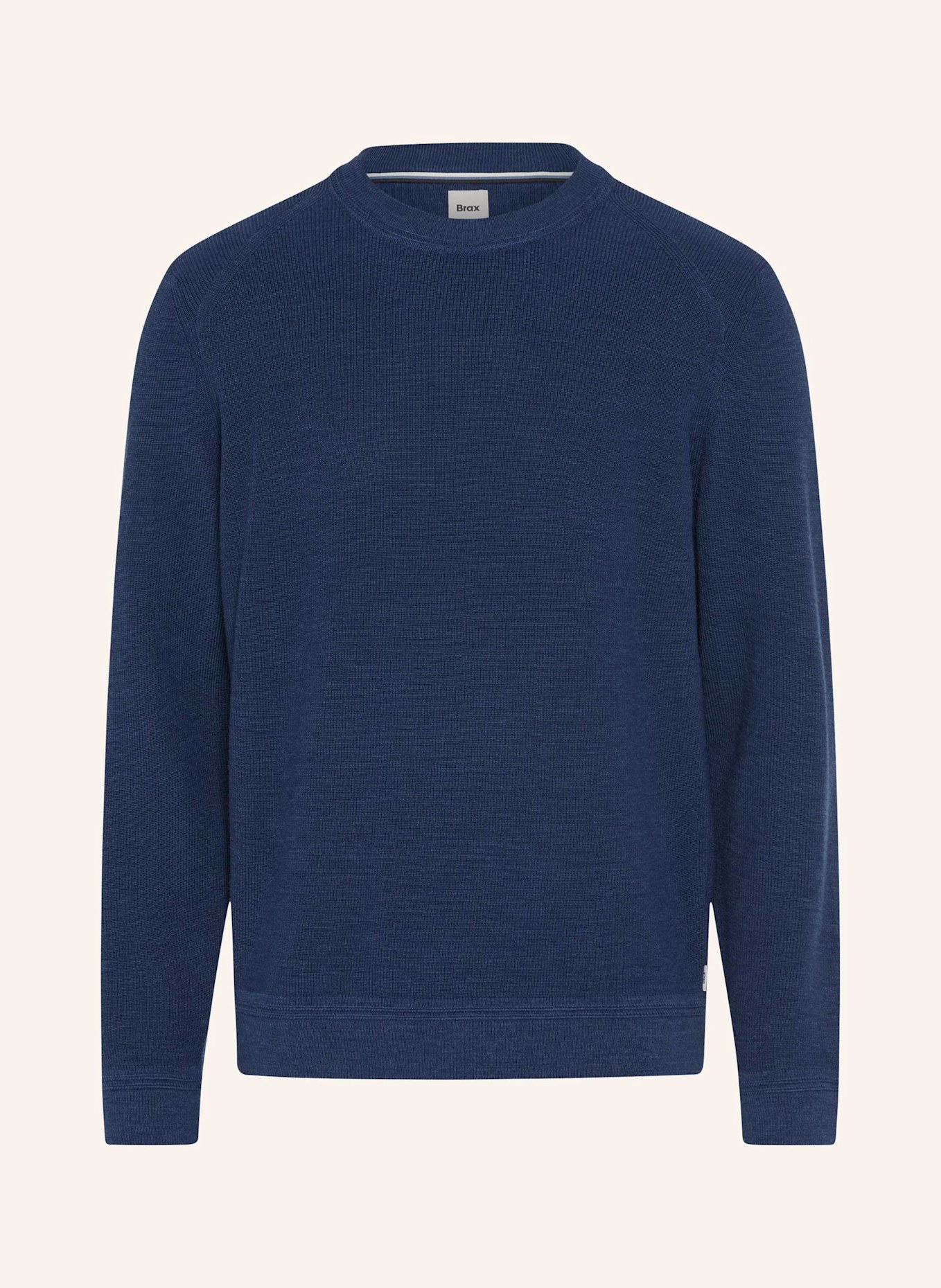 BRAX Strickpullover STYLE ROY: BLAU
