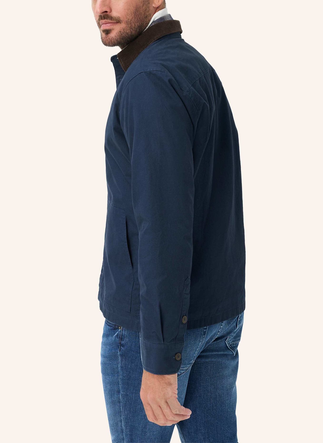 BRAX Overshirt STYLE KAY: DUNKELBLAU