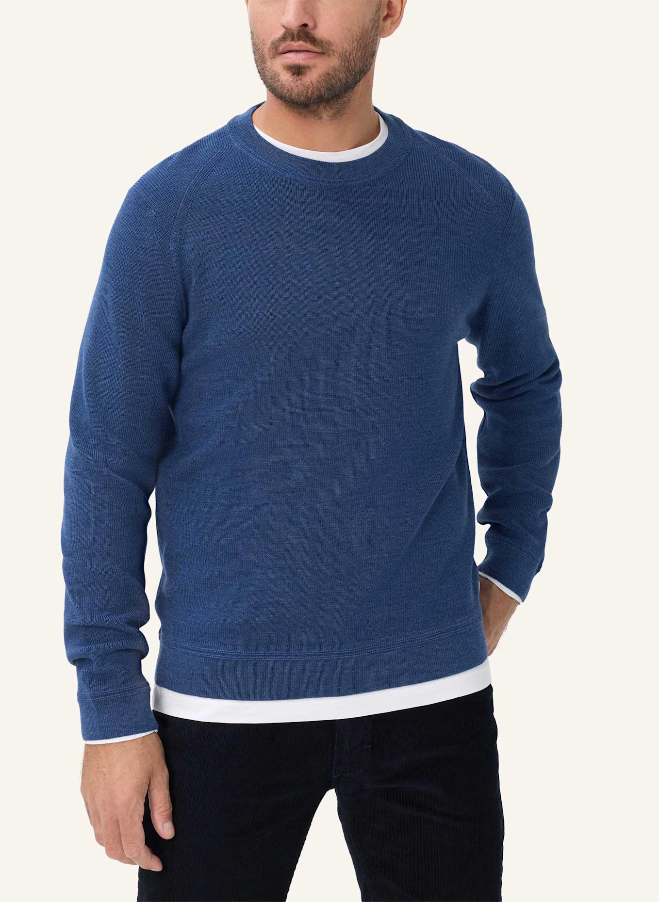 BRAX Strickpullover STYLE ROY: BLAU