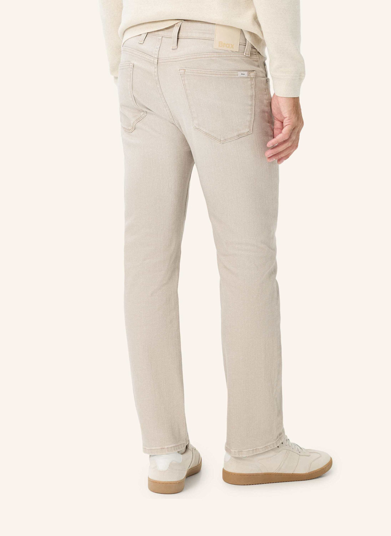 BRAX Five-Pocket-Jeans STYLE CLINT: BEIGE