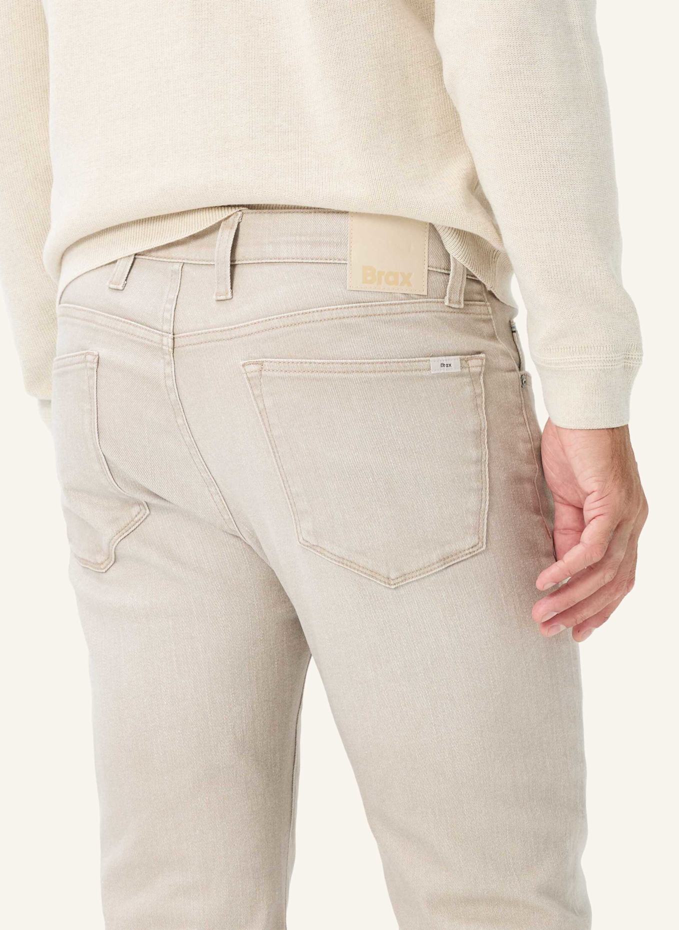 BRAX Five-Pocket-Jeans STYLE CLINT: BEIGE