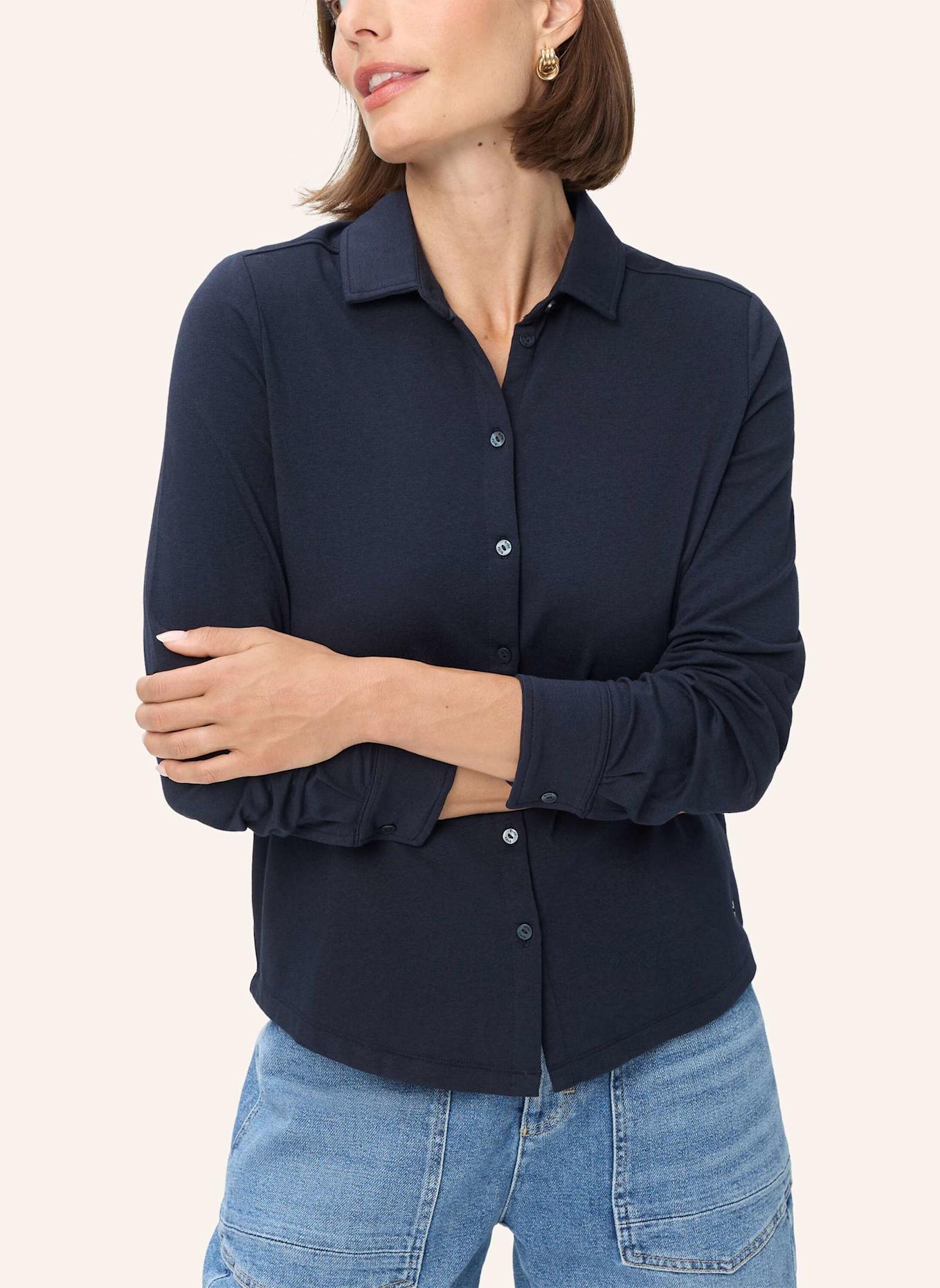 BRAX Shirt-Bluse STYLE CELINA L: BLAU