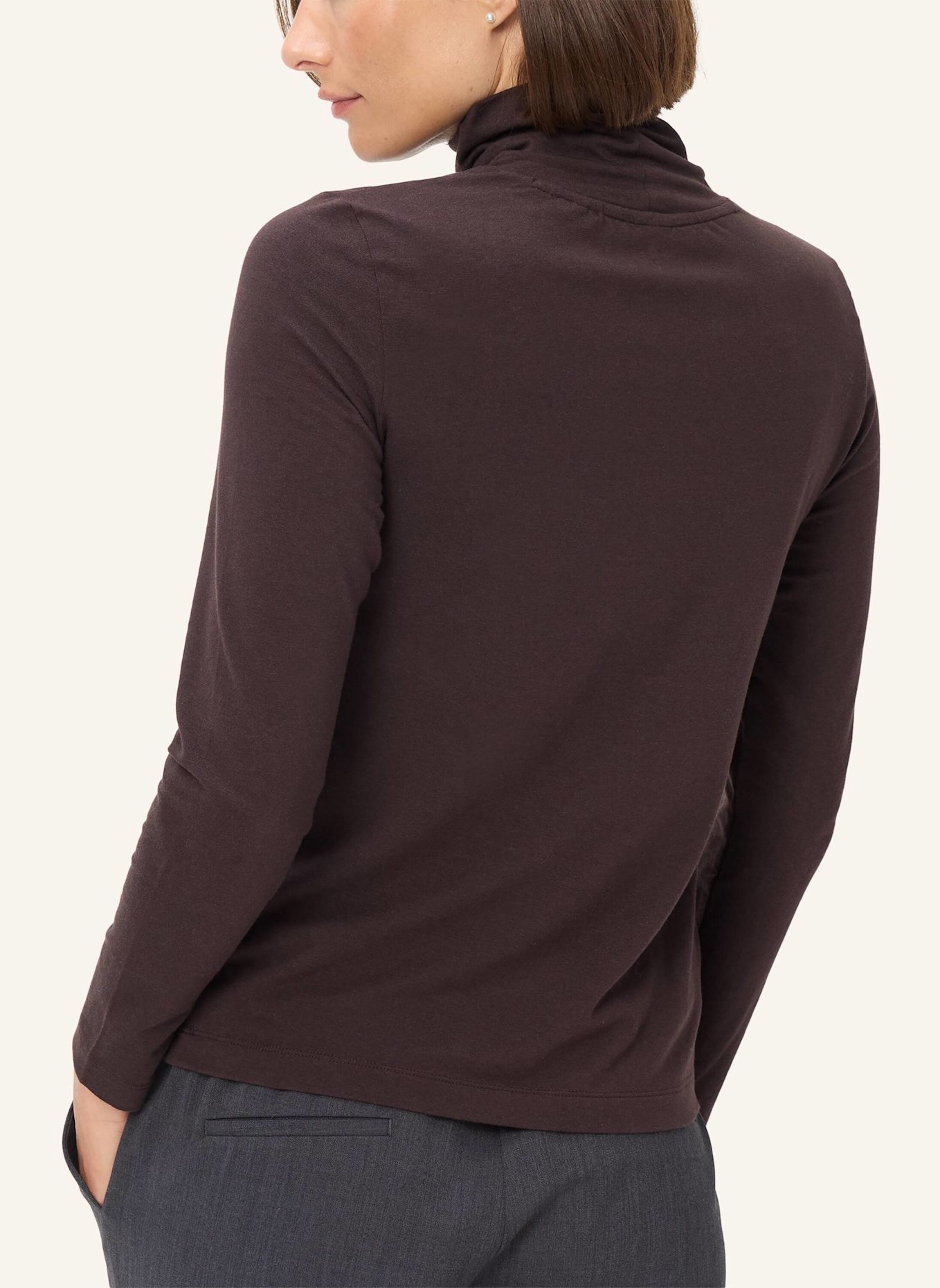 BRAX Shirt STYLE CARINA L: BRAUN