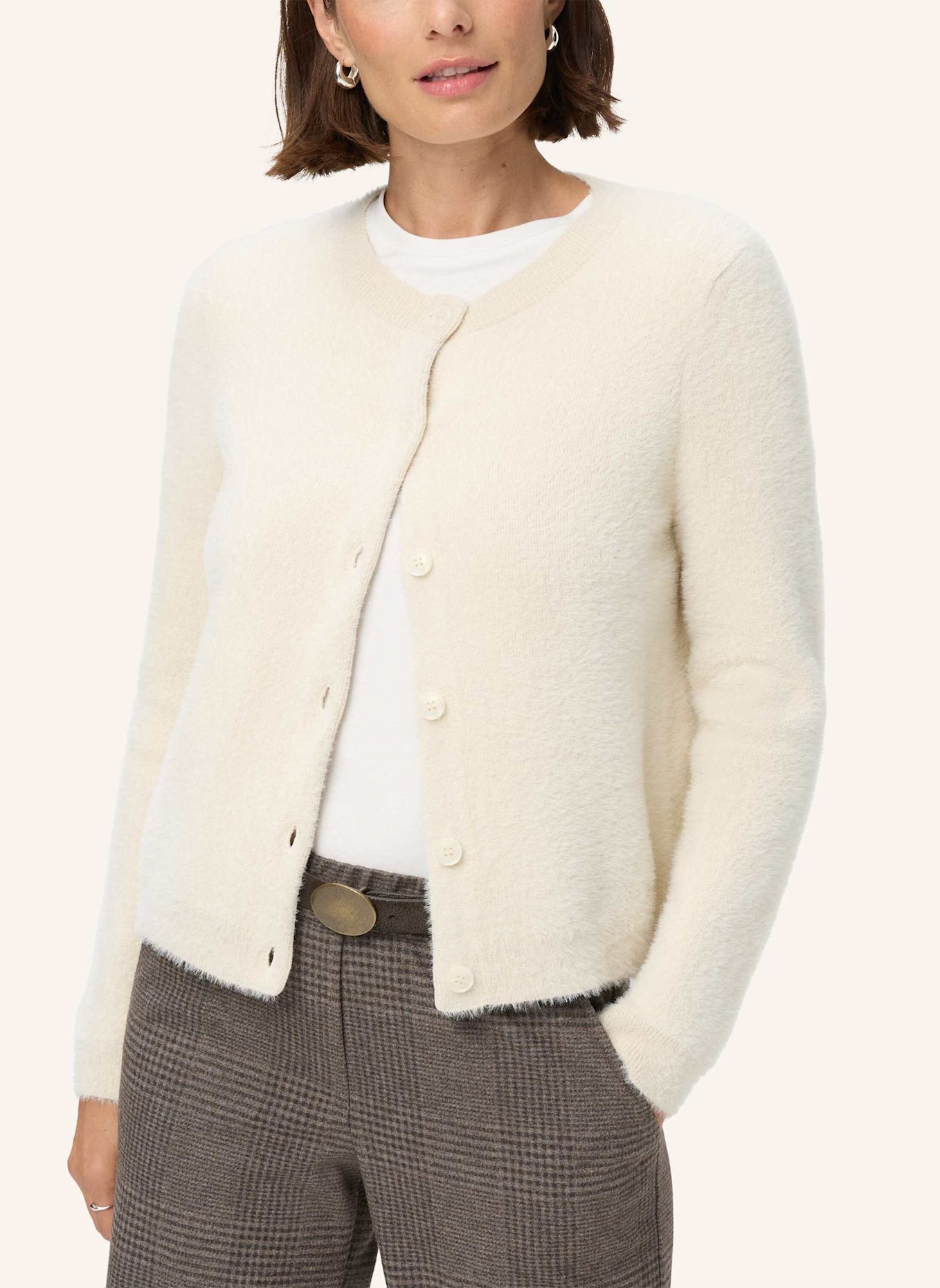 BRAX Strickjacke STYLE ANN: BEIGE
