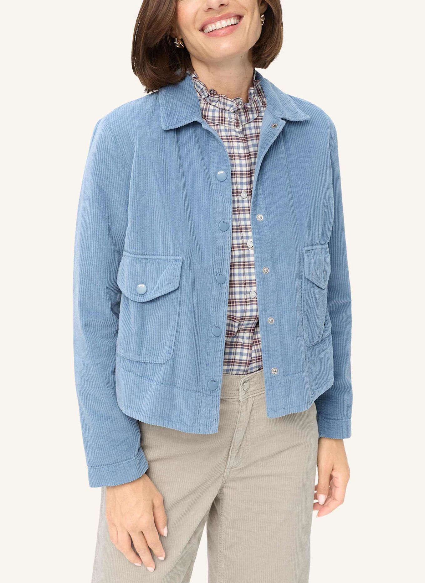 BRAX Bluse STYLE VEGA: BLAU