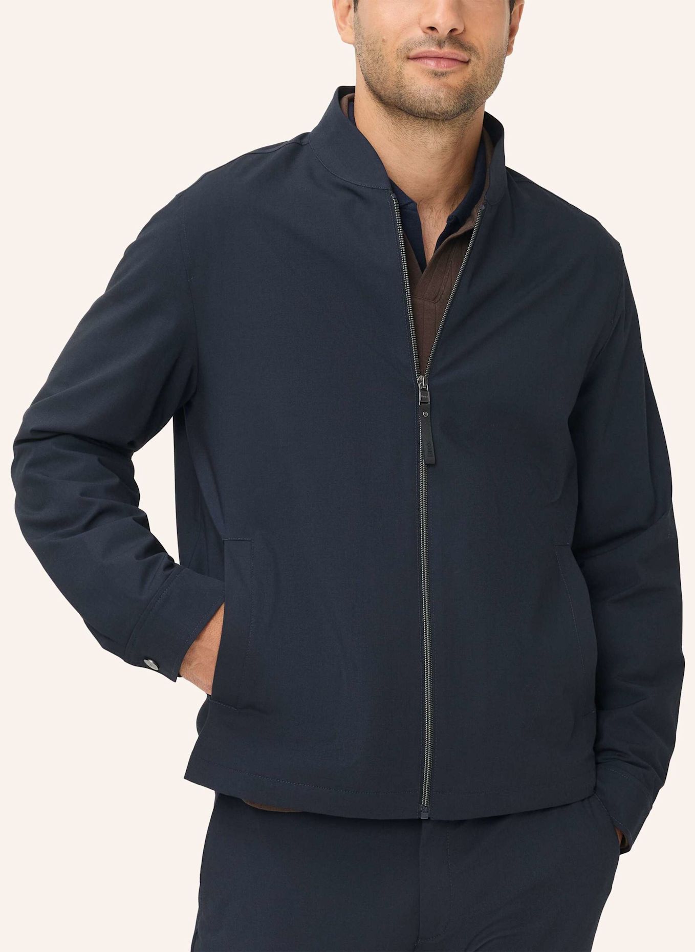 BRAX Overshirt STYLE JAMIE: BLAU