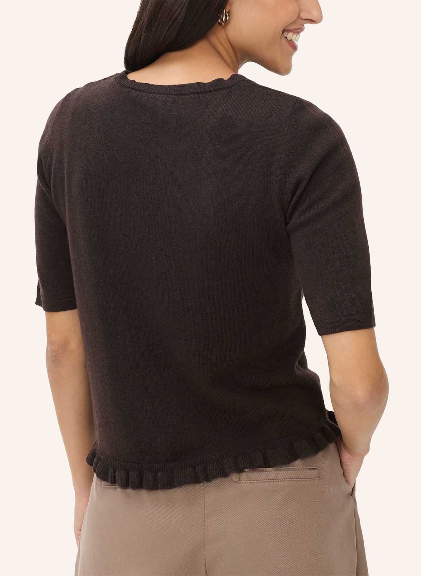 BRAX Strickpullover STYLE NINA: BRAUN