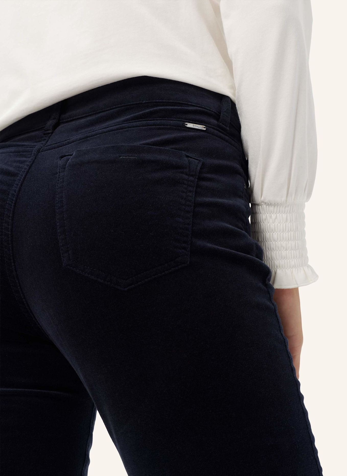 BRAX Five-Pocket-Jeans STYLE CAROLA: BLAU