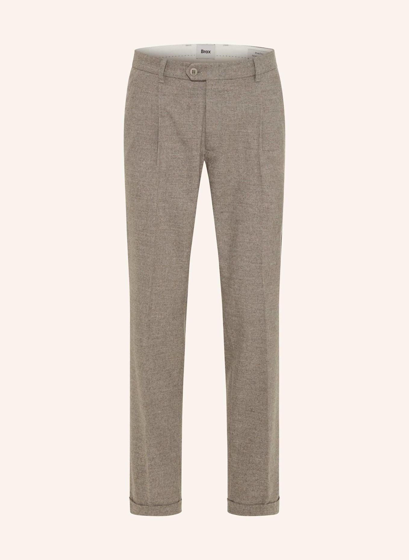 BRAX Chino|Bundfaltenhose STYLE TINO: BEIGE