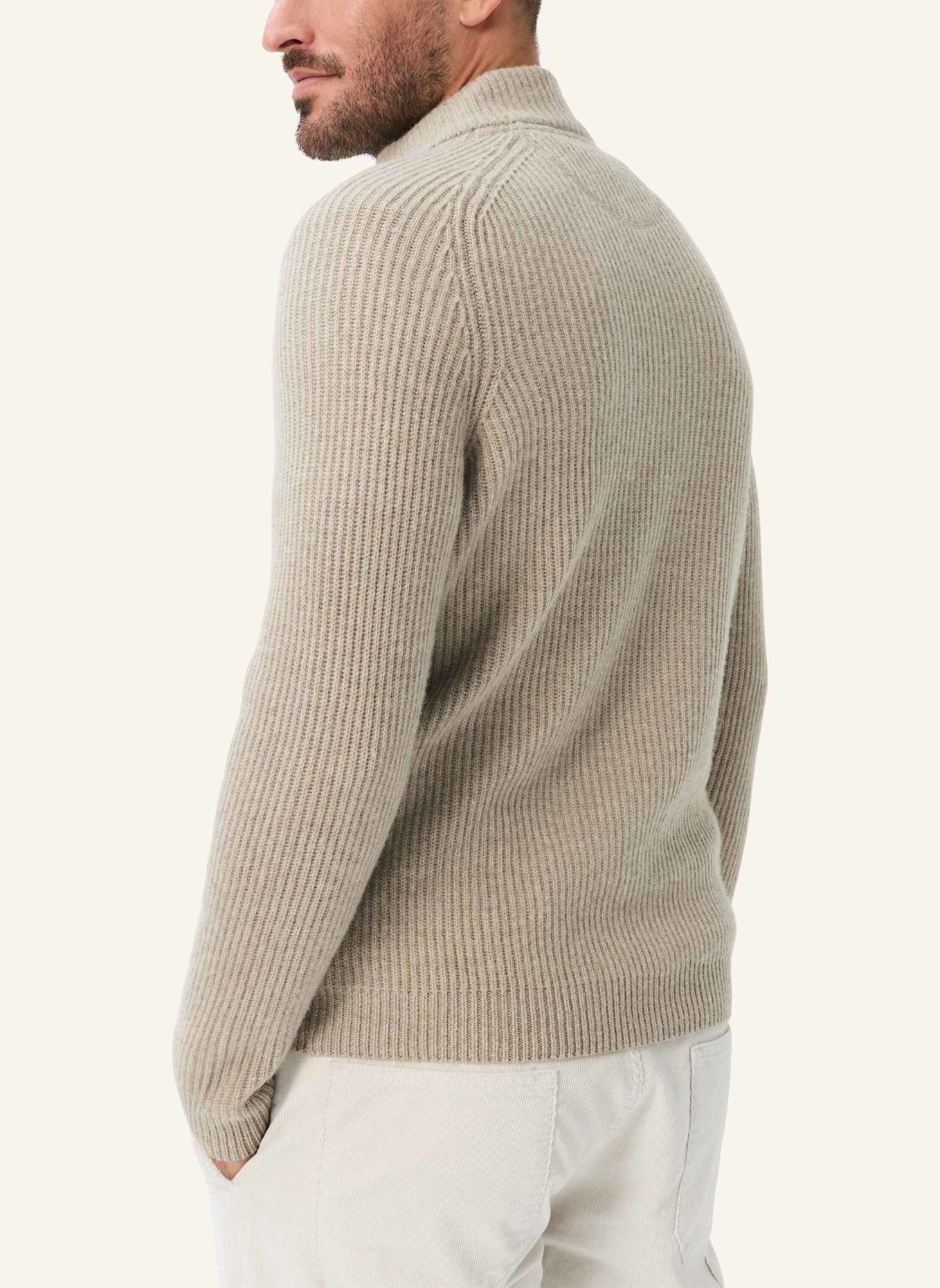 BRAX Strickjacke STYLE JAKE: BRAUN