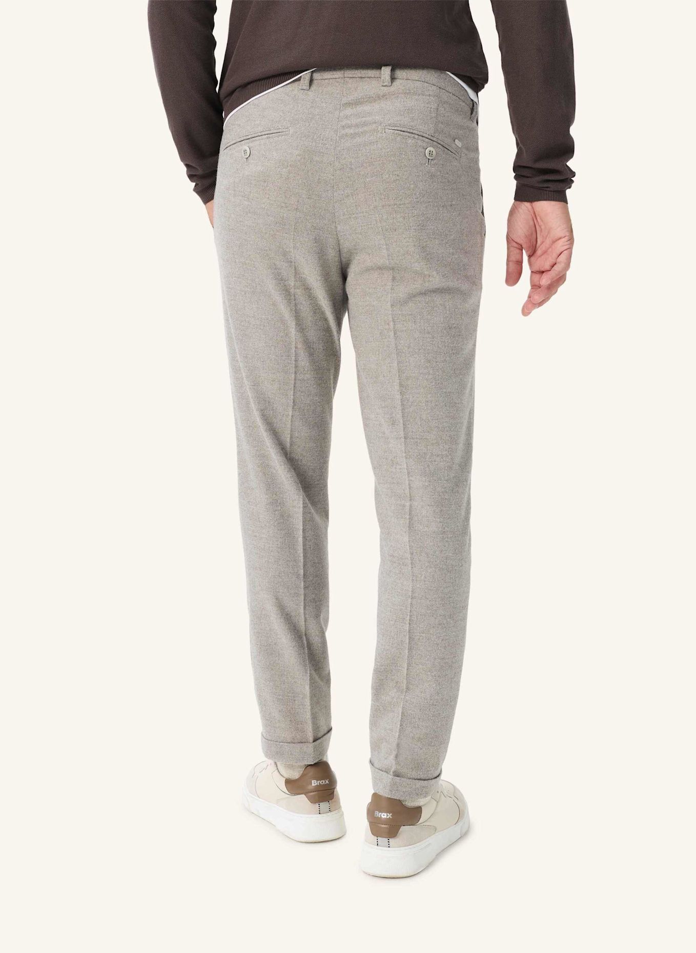 BRAX Chino|Bundfaltenhose STYLE TINO: BEIGE