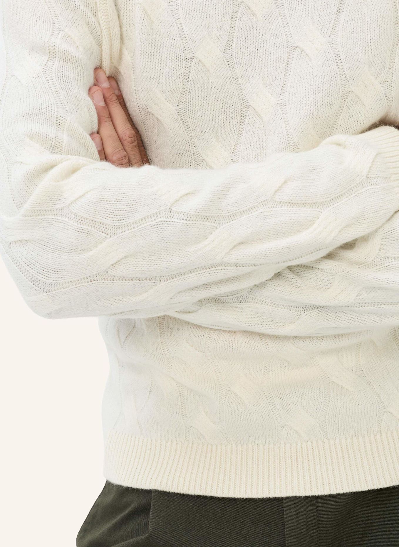 BRAX Pullover STYLE BRIAN: WEISS