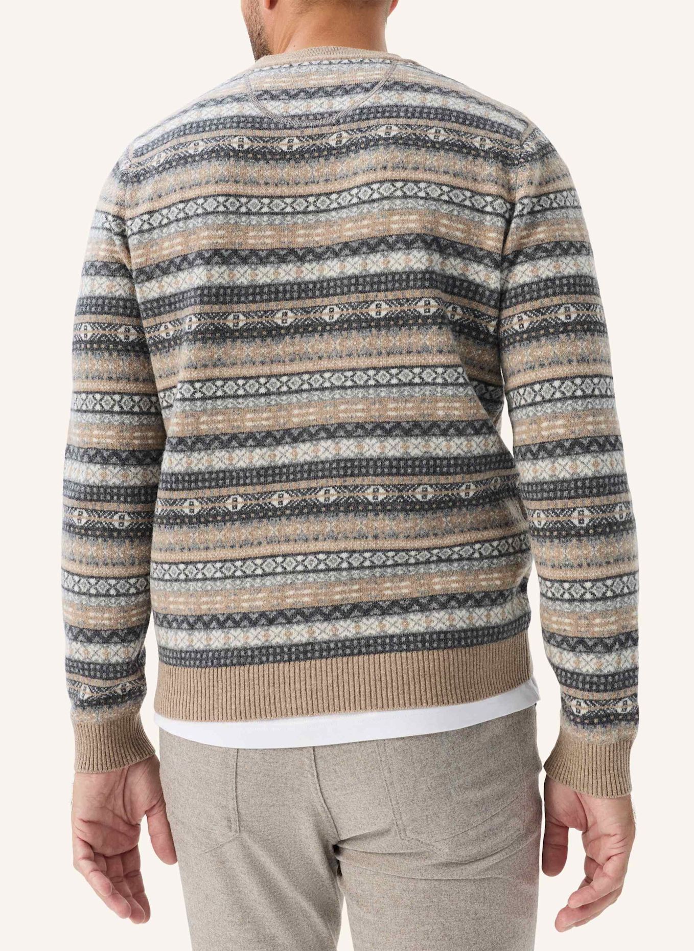 BRAX Strickpullover STYLE RICK: BRAUN