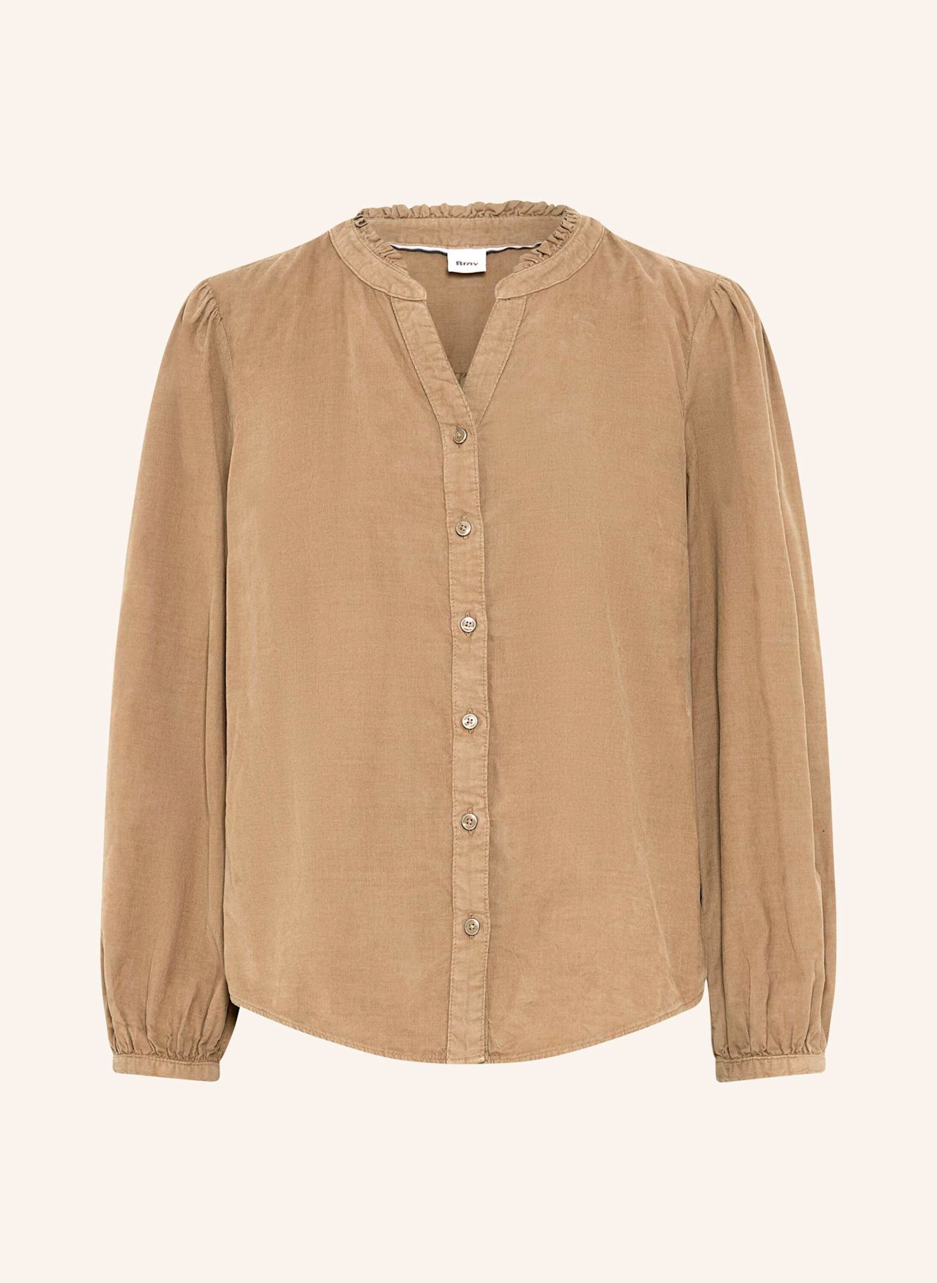BRAX Cordbluse VIOLET: BEIGE