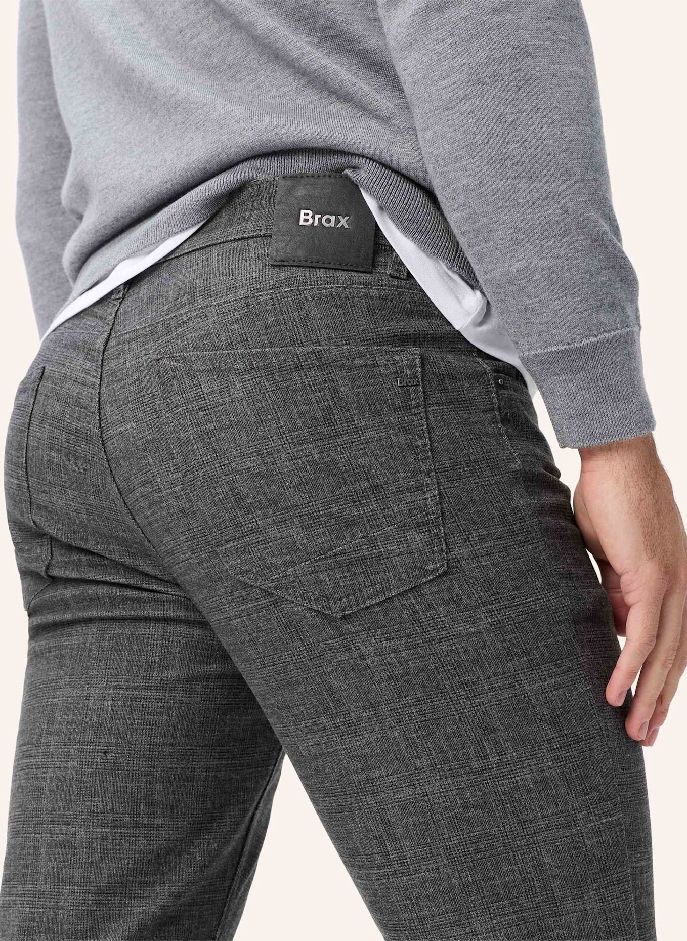 BRAX Five-Pocket-Hose STYLE CHUCK: GRAU