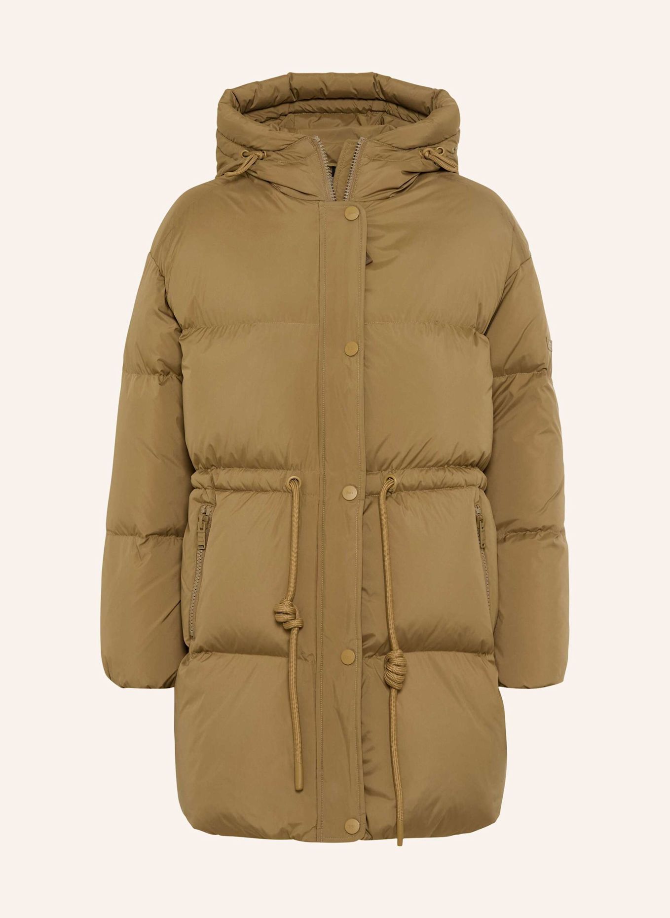 BRAX Pufferjacket STYLE TILDA: KHAKI