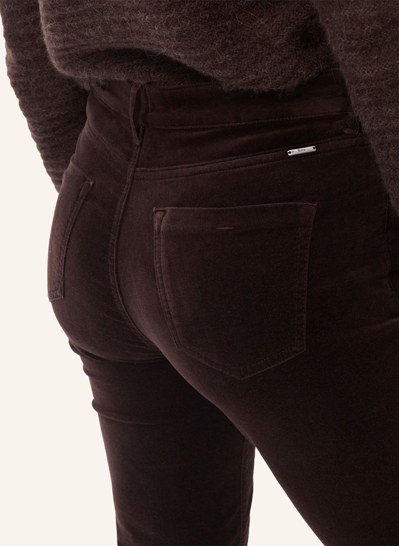 BRAX Five-Pocket-Jeans STYLE CAROLA: BRAUN
