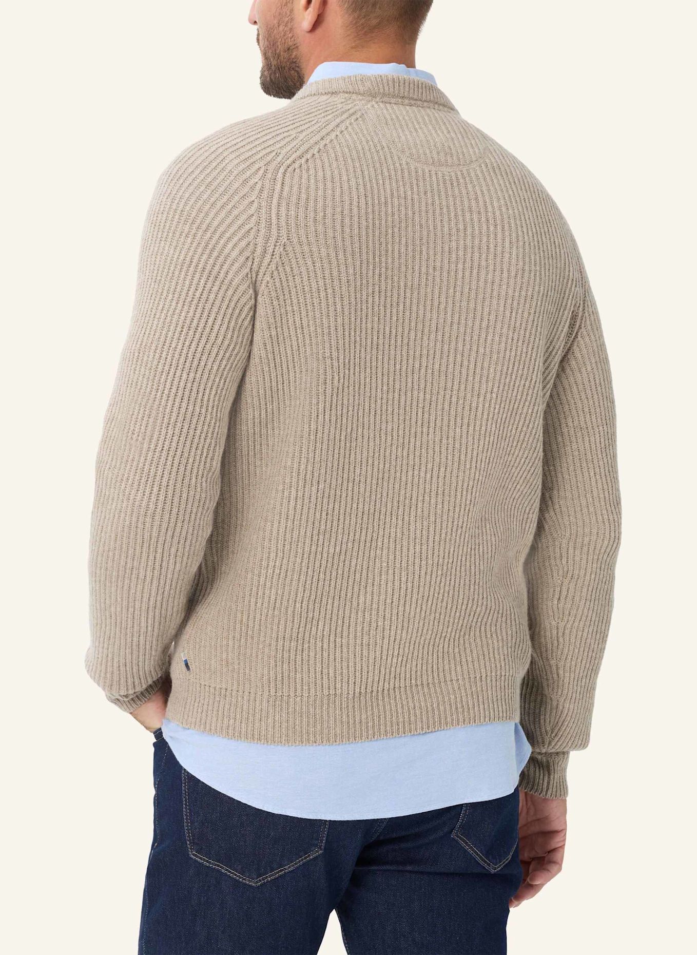BRAX Strickpullover STYLE ROCCO: BRAUN