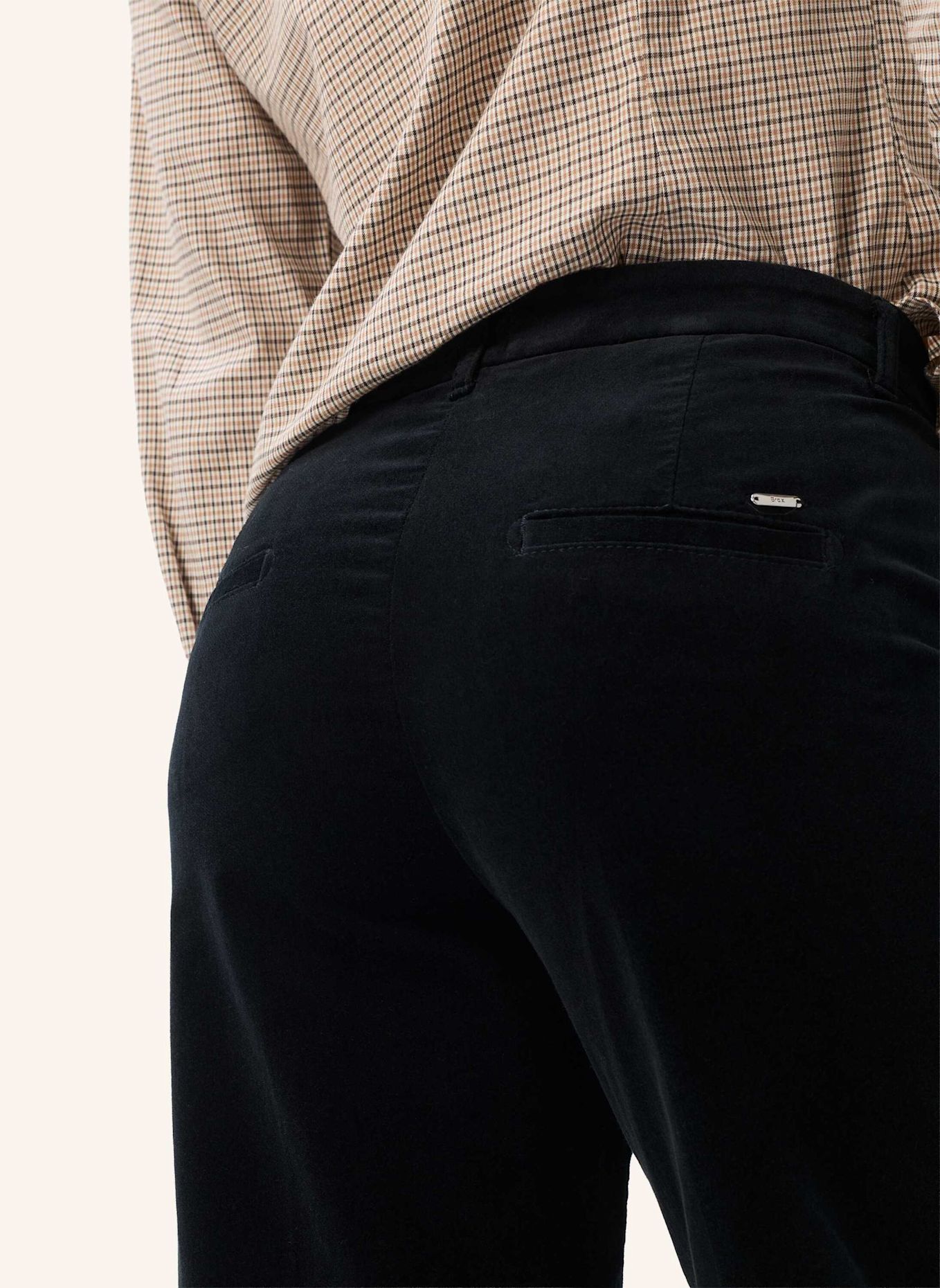 BRAX Palazzohose STYLE MAINE: SCHWARZ