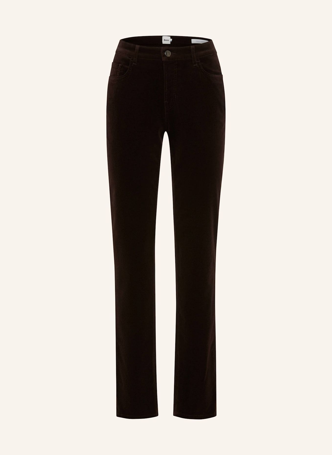 BRAX Five-Pocket-Jeans STYLE CAROLA: BRAUN