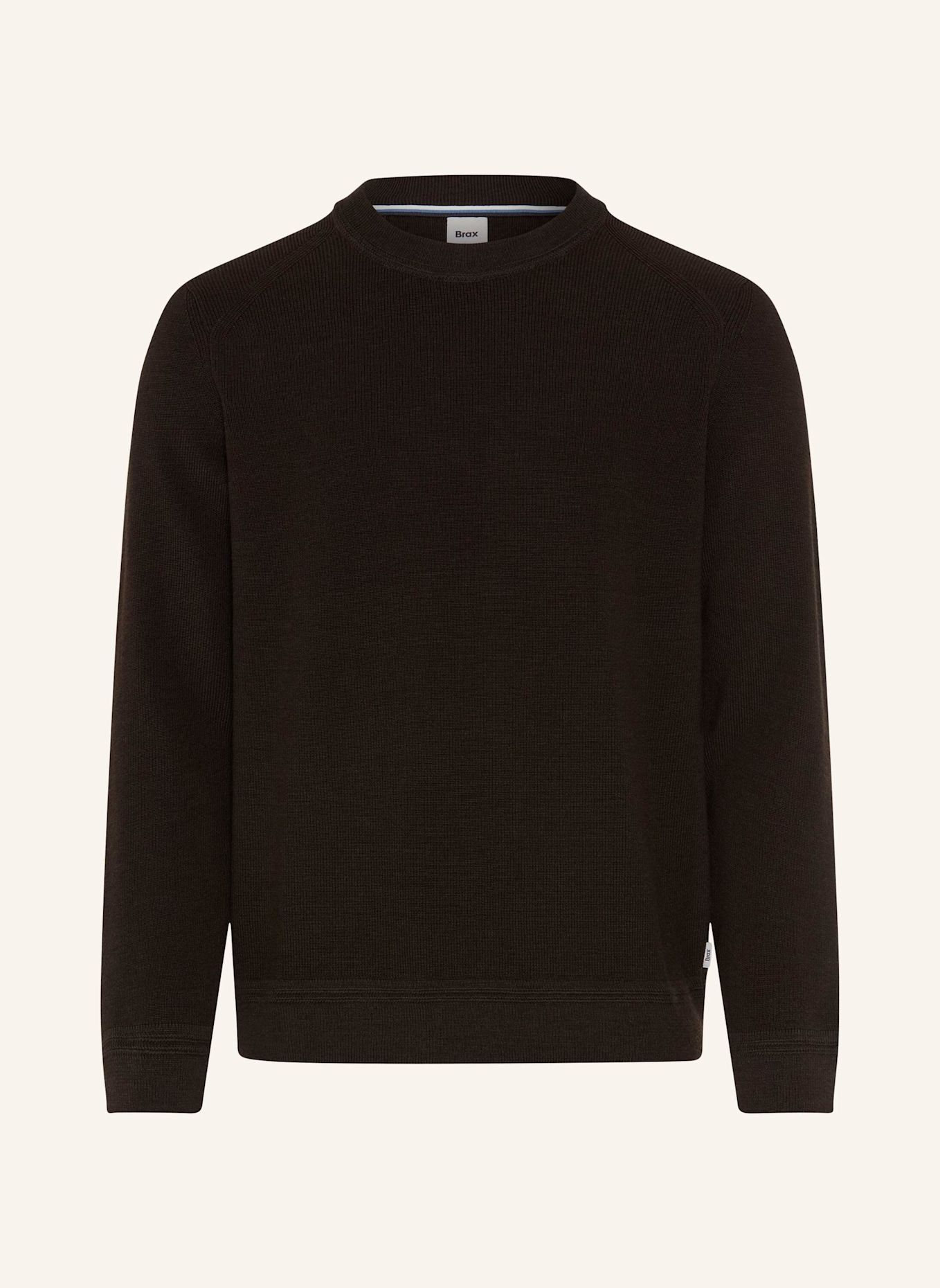 BRAX Strickpullover STYLE ROY: BRAUN