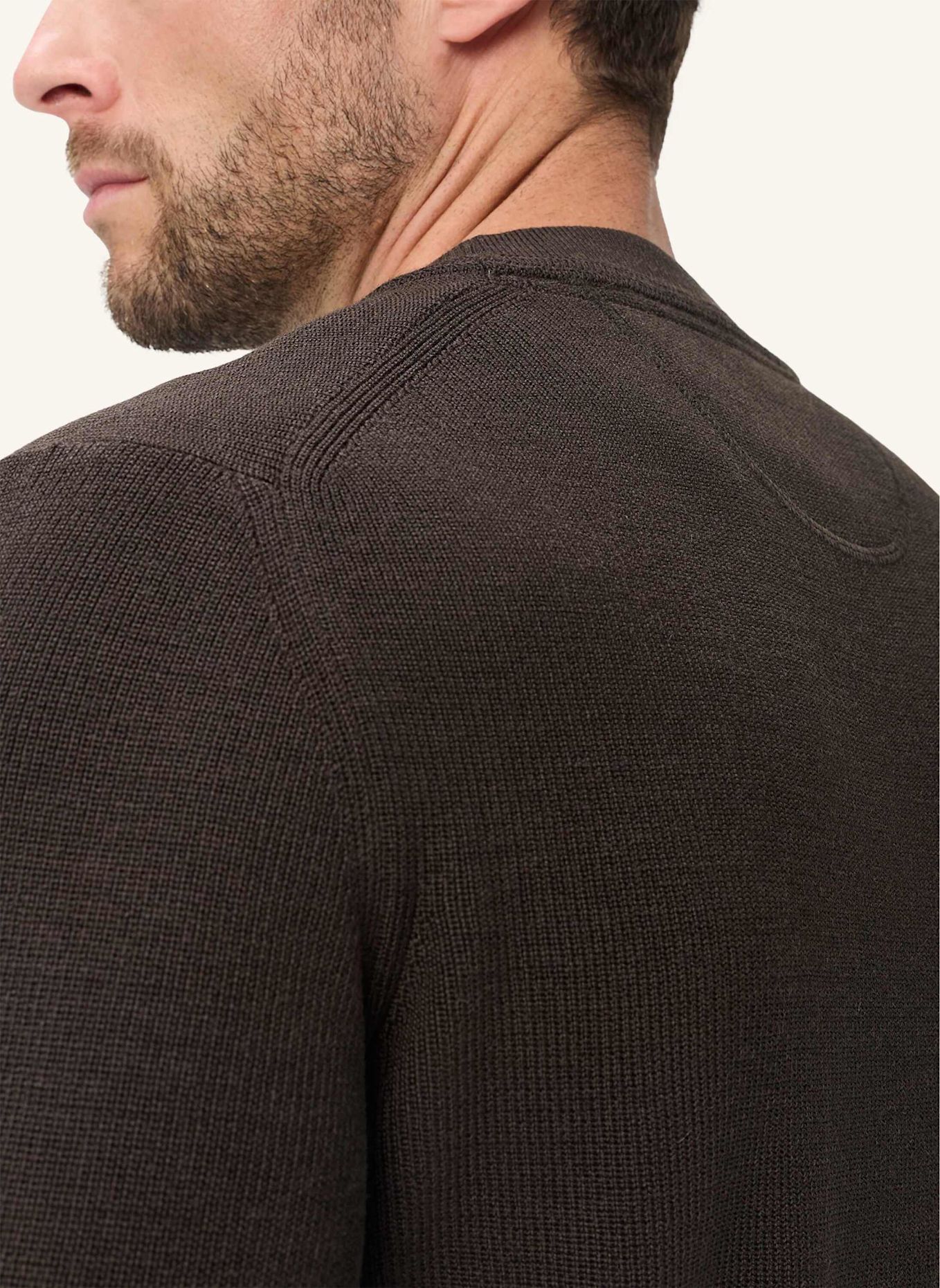 BRAX Strickpullover STYLE ROY: BRAUN